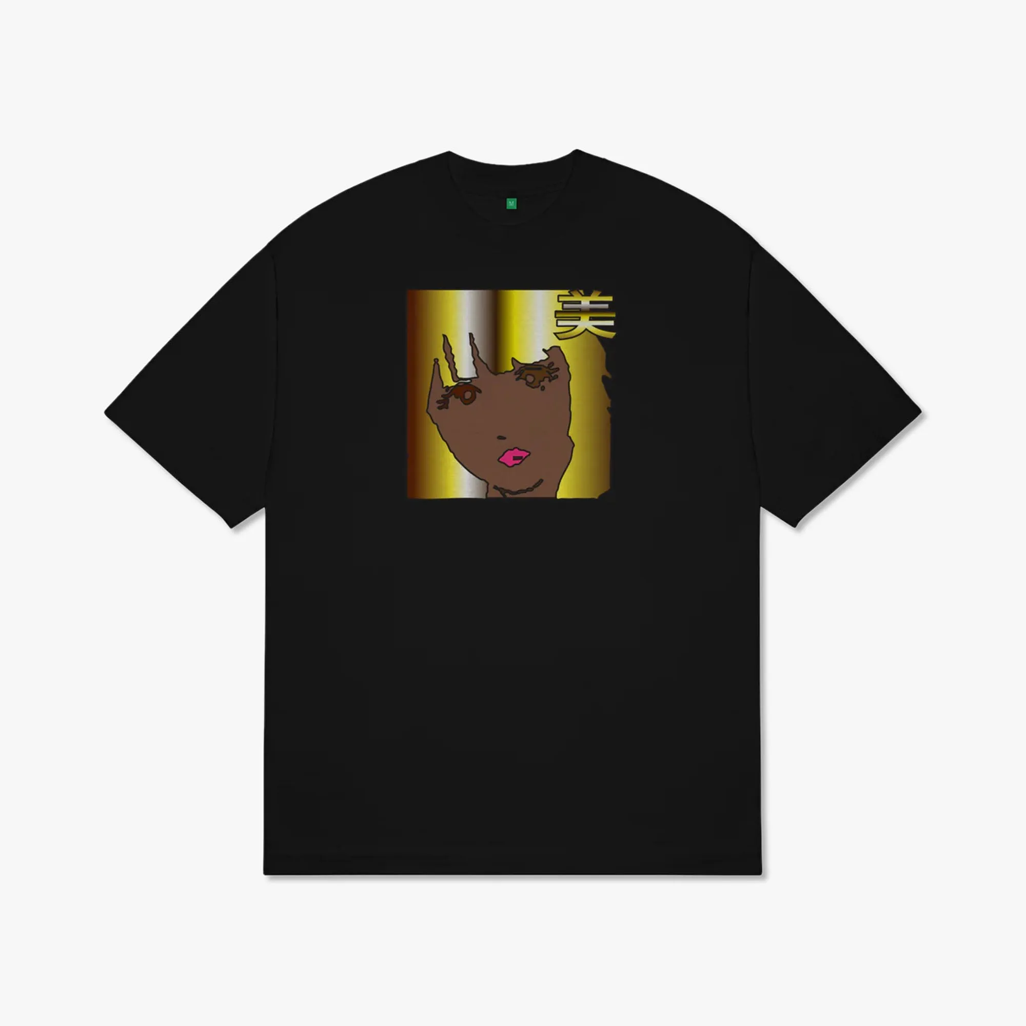 b.Eautiful x Sara Yukiko b.e Girl T-Shirt Black sold by Livestock