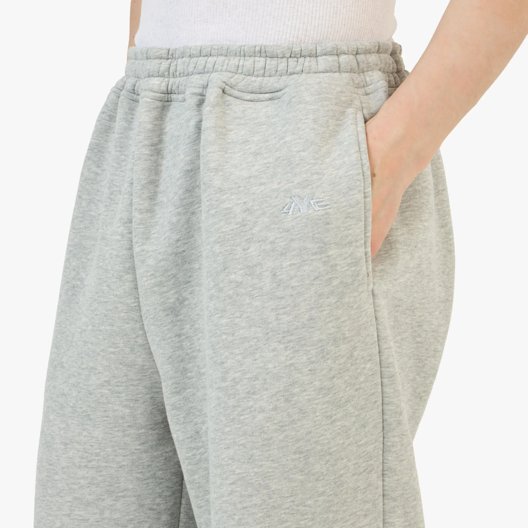 4YE Signature Zip Wide Pant Light Heather Grey sold by Livestock product image thumbnail 4