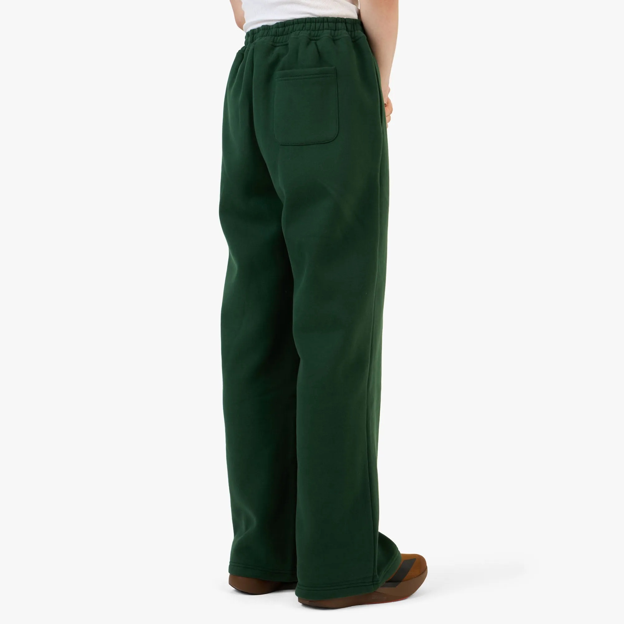 4YE Signature Zip Wide Pant Dark Green / White sold by Livestock product image thumbnail 3
