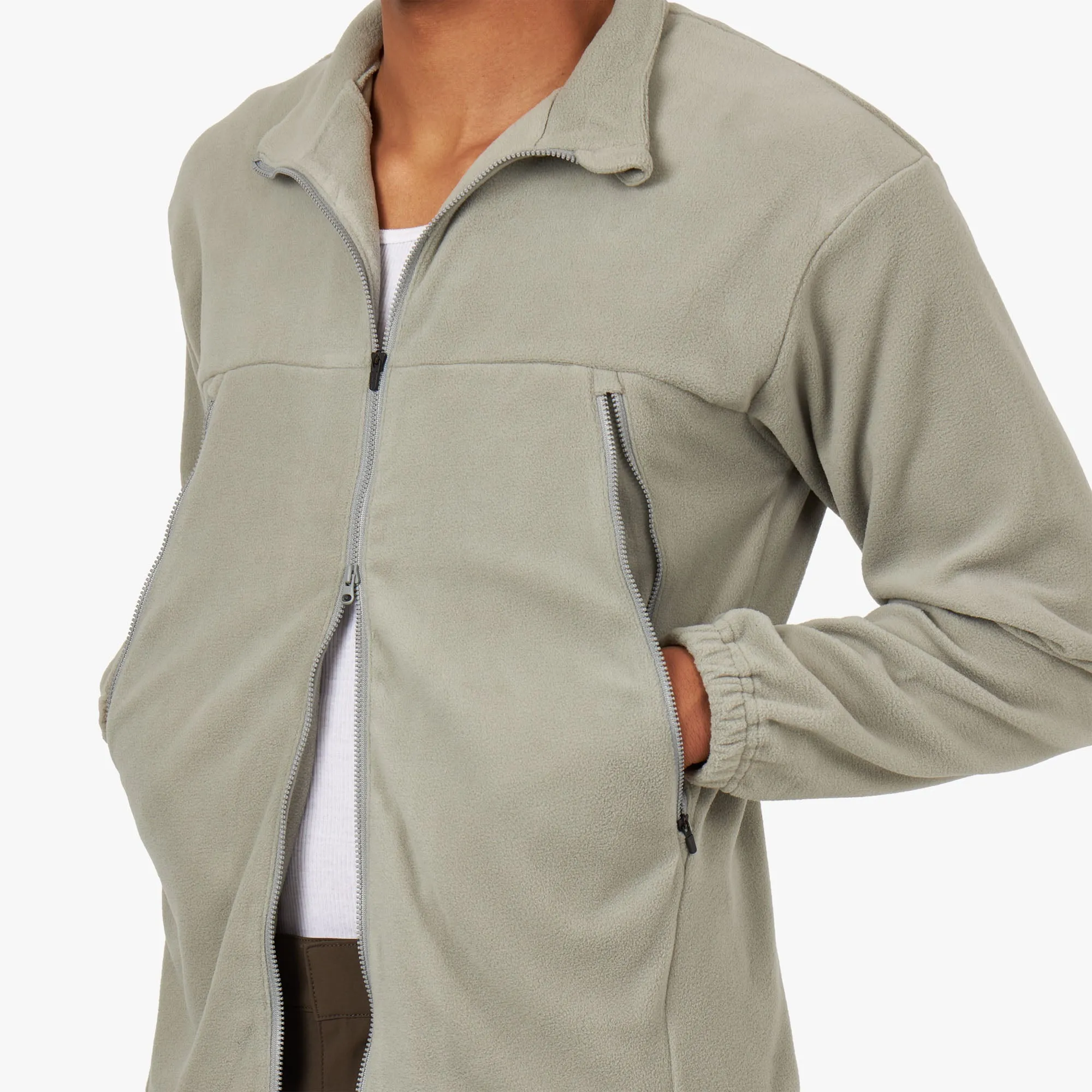 Snow Peak Micro Fleece Jacket / Grey sold by Livestock product image thumbnail 4