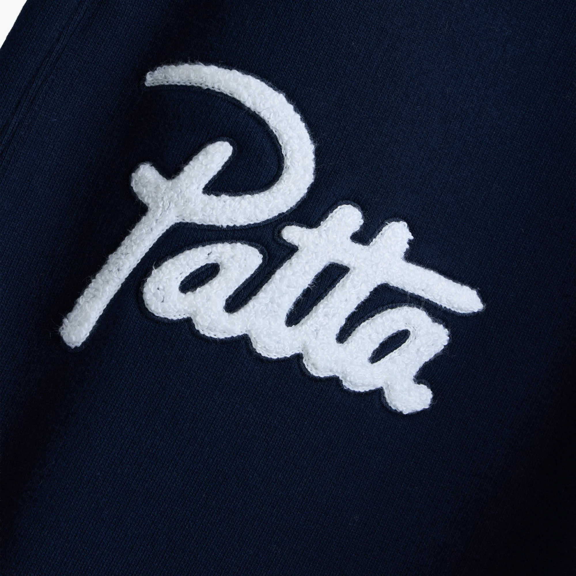 Patta Chenille Logo Jogging Pants / Navy sold by Livestock product image thumbnail 3