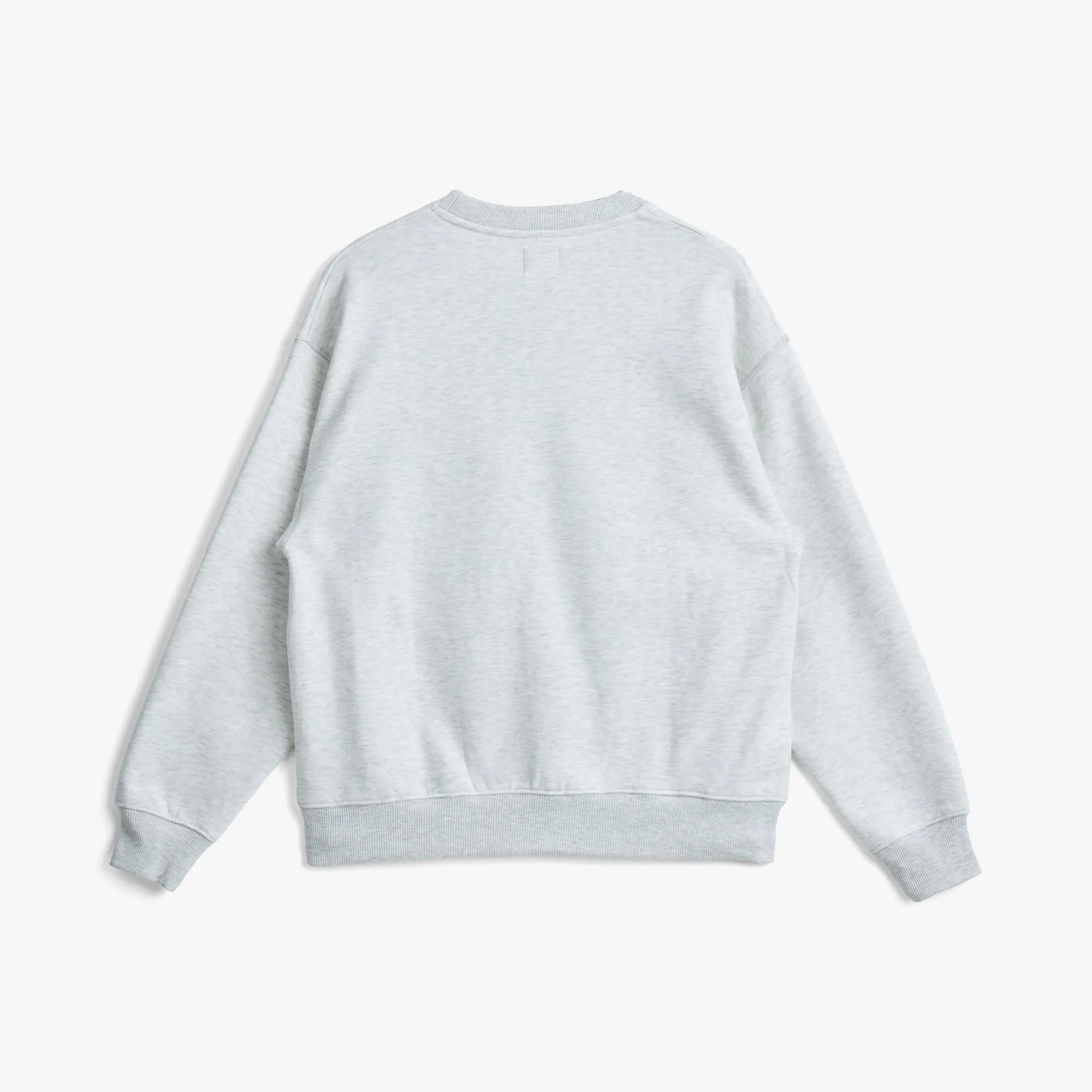 Patta Arc Logo Crewneck Sweater / Light Melange Grey sold by Livestock product image thumbnail 2