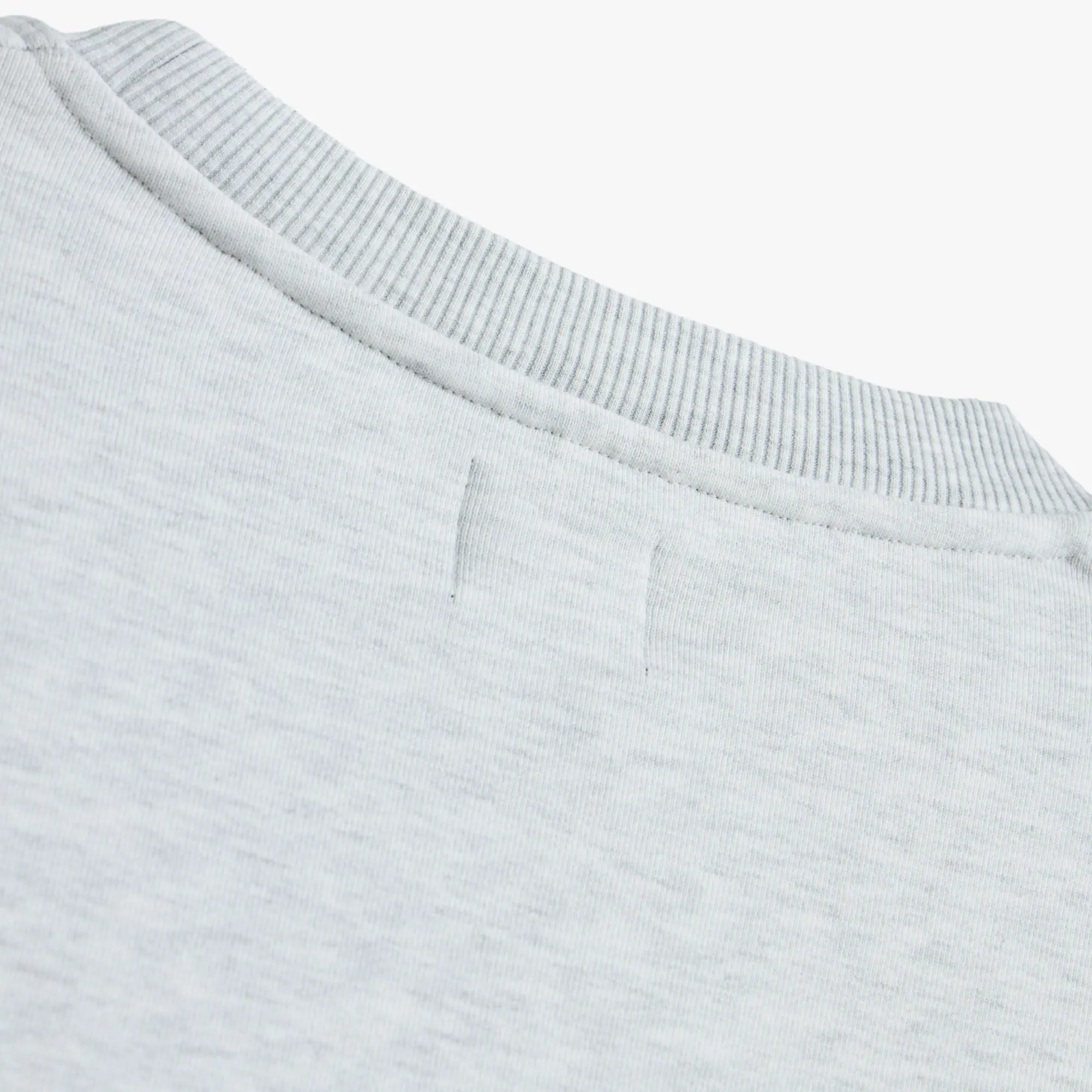 Patta Arc Logo Crewneck Sweater / Light Melange Grey sold by Livestock product image thumbnail 3