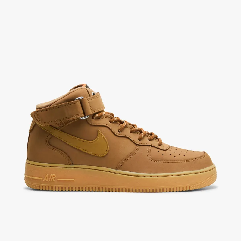 Nike Air Force 1 Mid '07 Flax / Wheat – Gum Light Brown made by Nike
