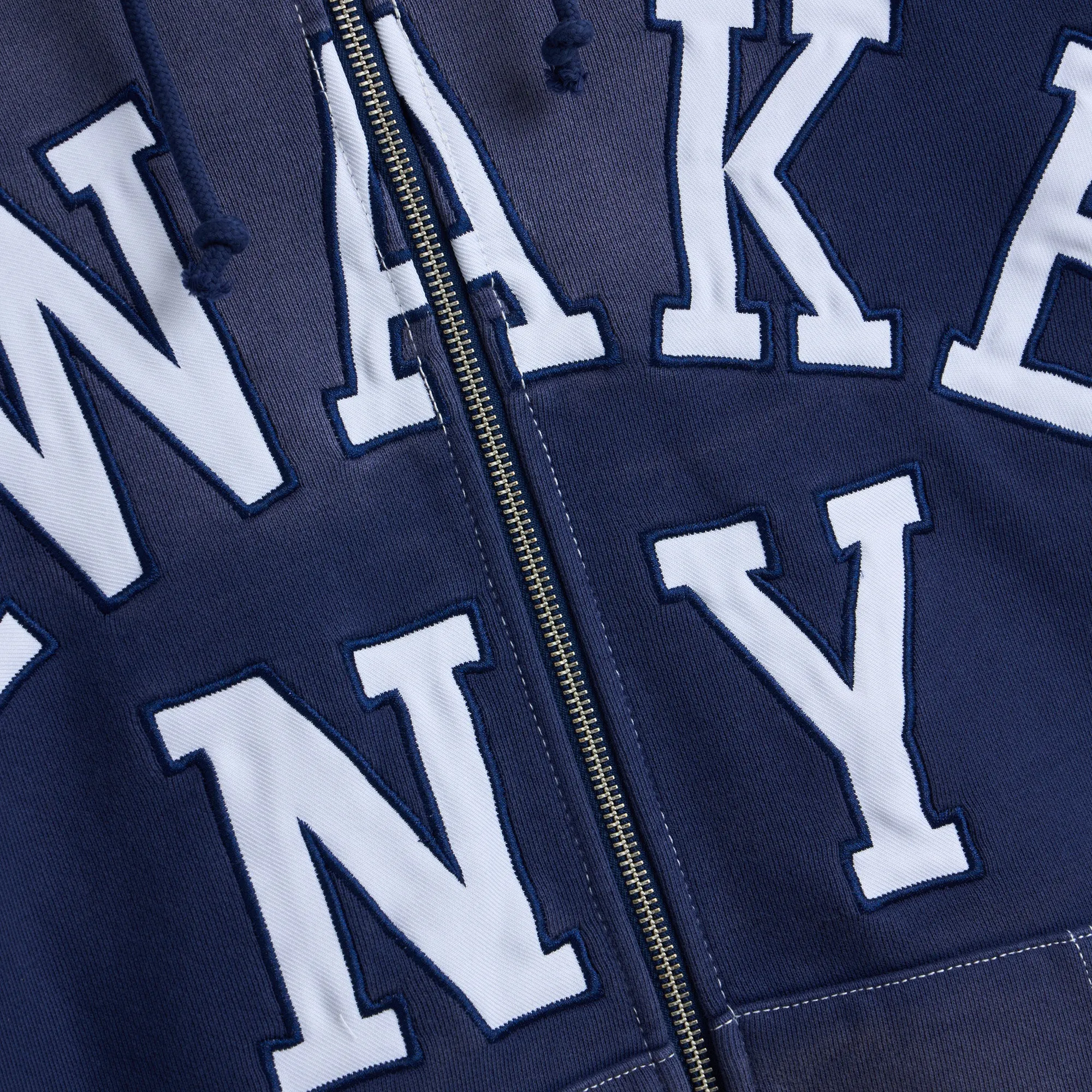 Awake Collegiate Arch Zip Hoodie / Navy sold by Livestock product image thumbnail 3