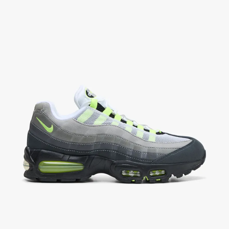 Nike Women's Air Max 95 OG Black / Neon Yellow sold by Livestock