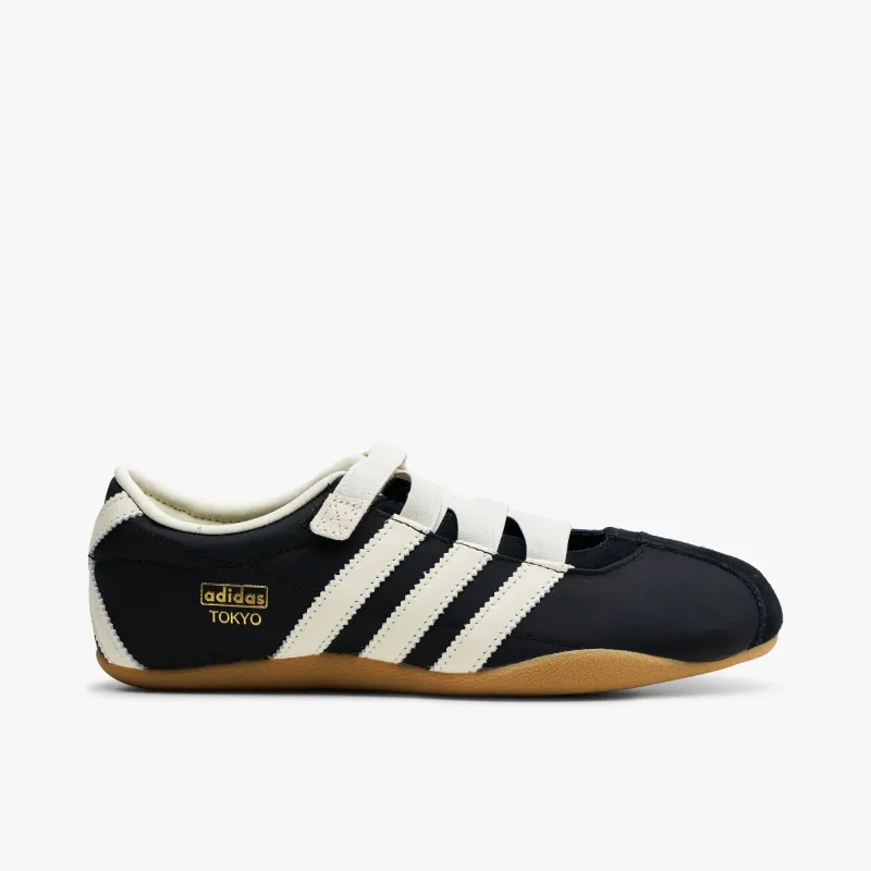 adidas Women's Tokyo Mary Jane Core Black / Cream White made by Adidas