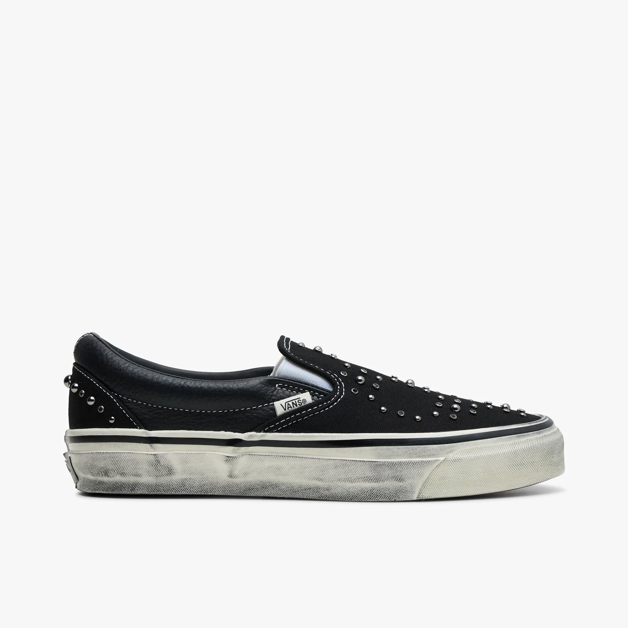 Vans LX Classic Slip-On 98 Pearlized Black / Black sold by Livestock