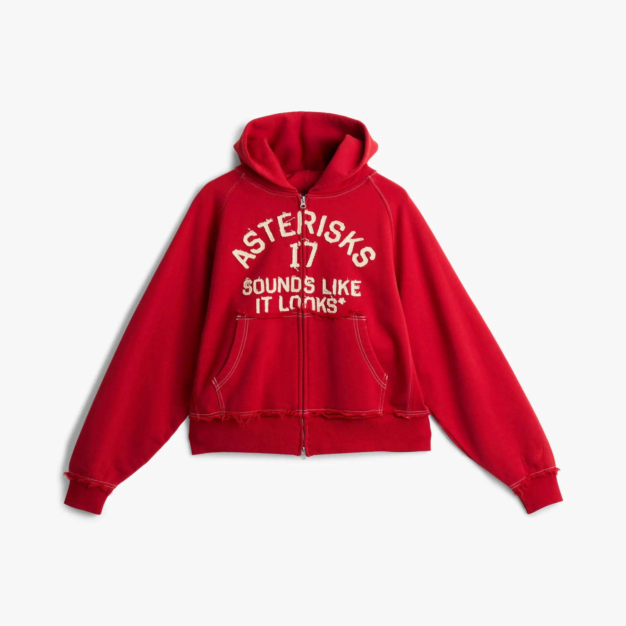Adidem Astericks Raw Collegiate Hoodie Red sold by Livestock