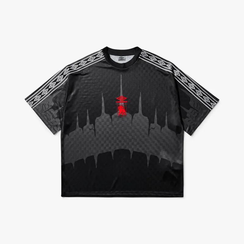 Umbro History Tape Kit T-Shirt Black / Red - Anthracite made by Umbro