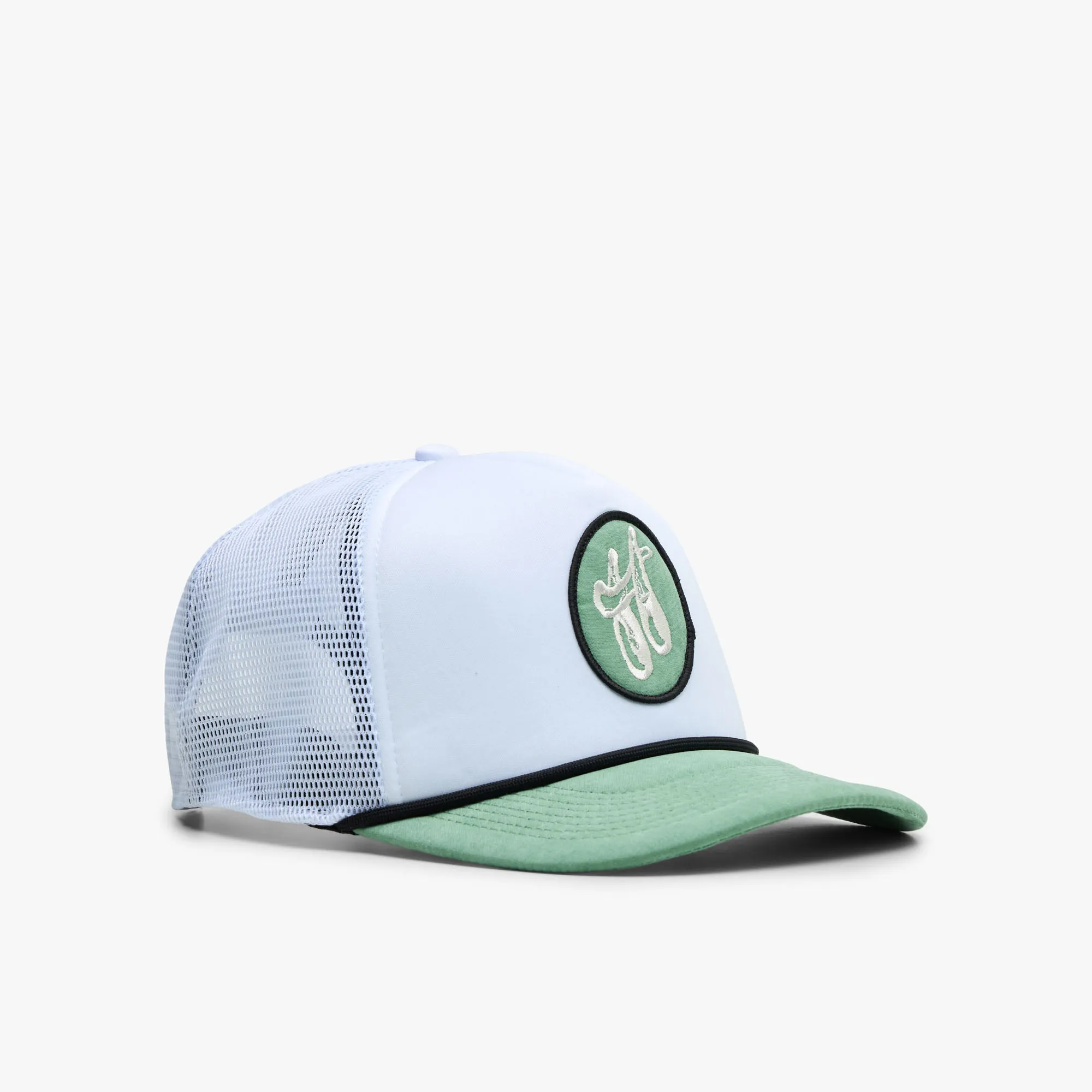 Honor The Gift H Patch Trucker Cap / Bone sold by Livestock product image thumbnail 4