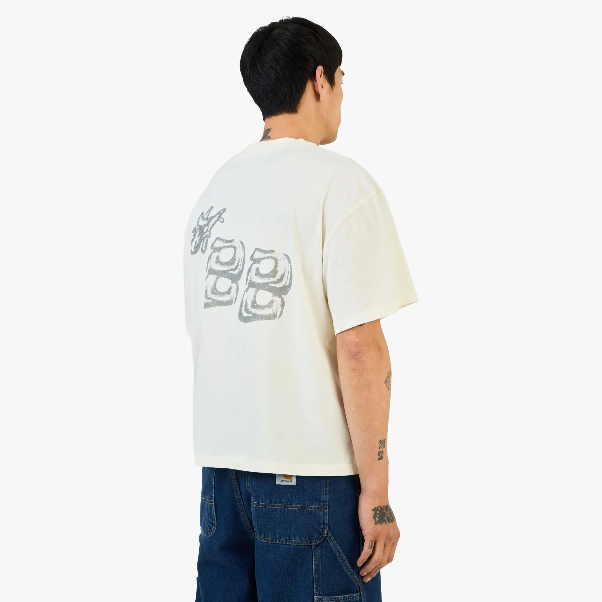 Honor The Gift What You Make It T-Shirt / White sold by Livestock product image thumbnail 2