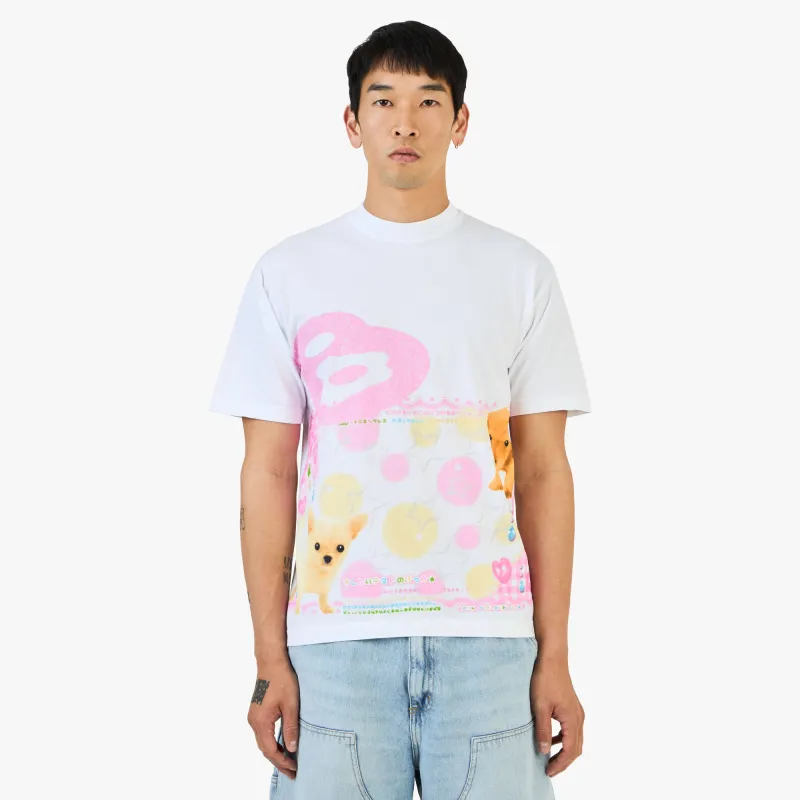 b.Eautiful Puri T-Shirt / White made by Livestock
