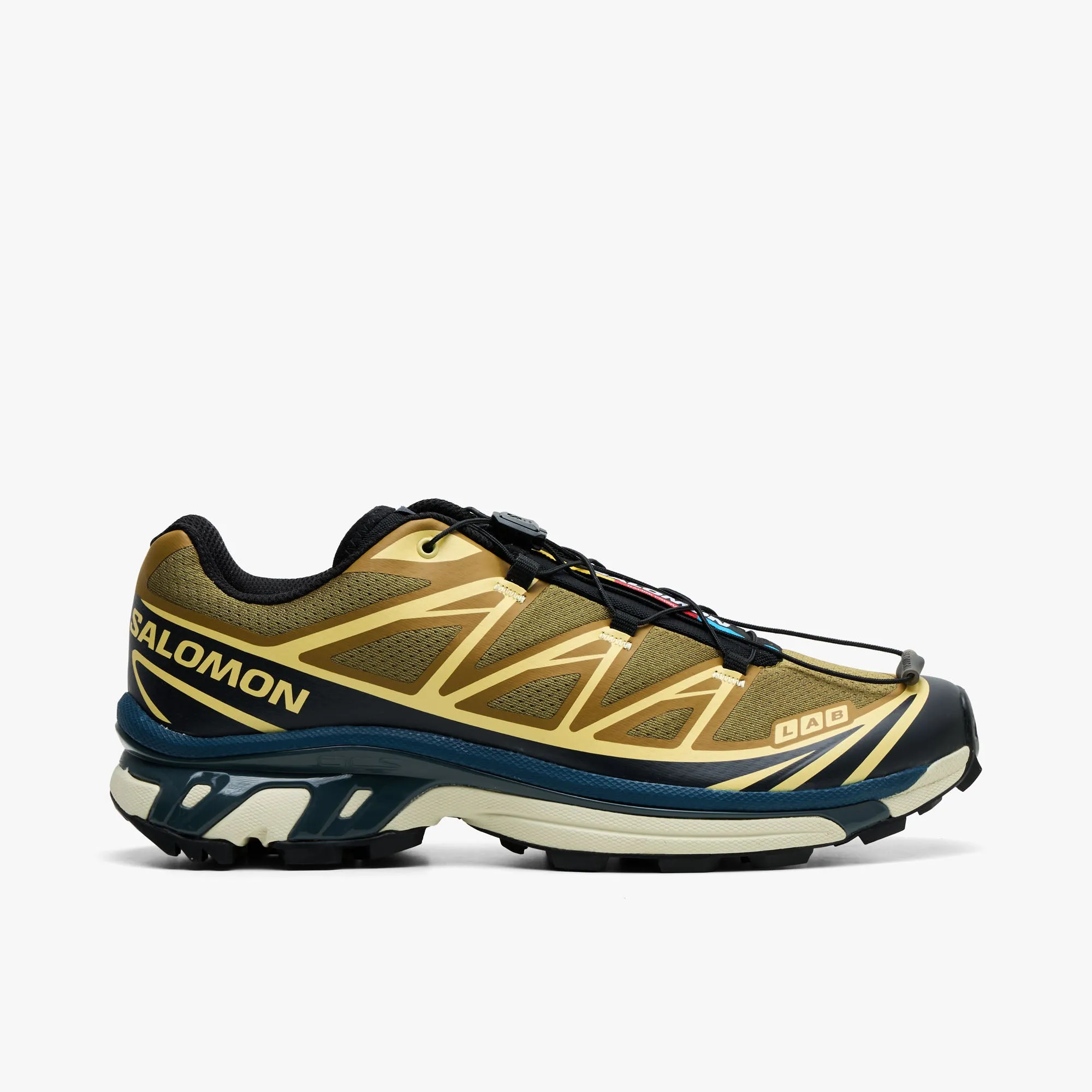 Salomon XT-6 Brilliant Olive / Dark Navy sold by Livestock