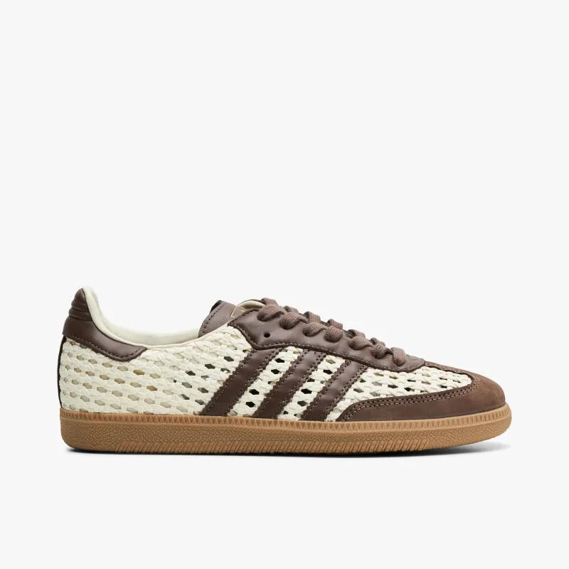 adidas Originals Women's Samba OG Cream White / Earth Strata made by Adidas