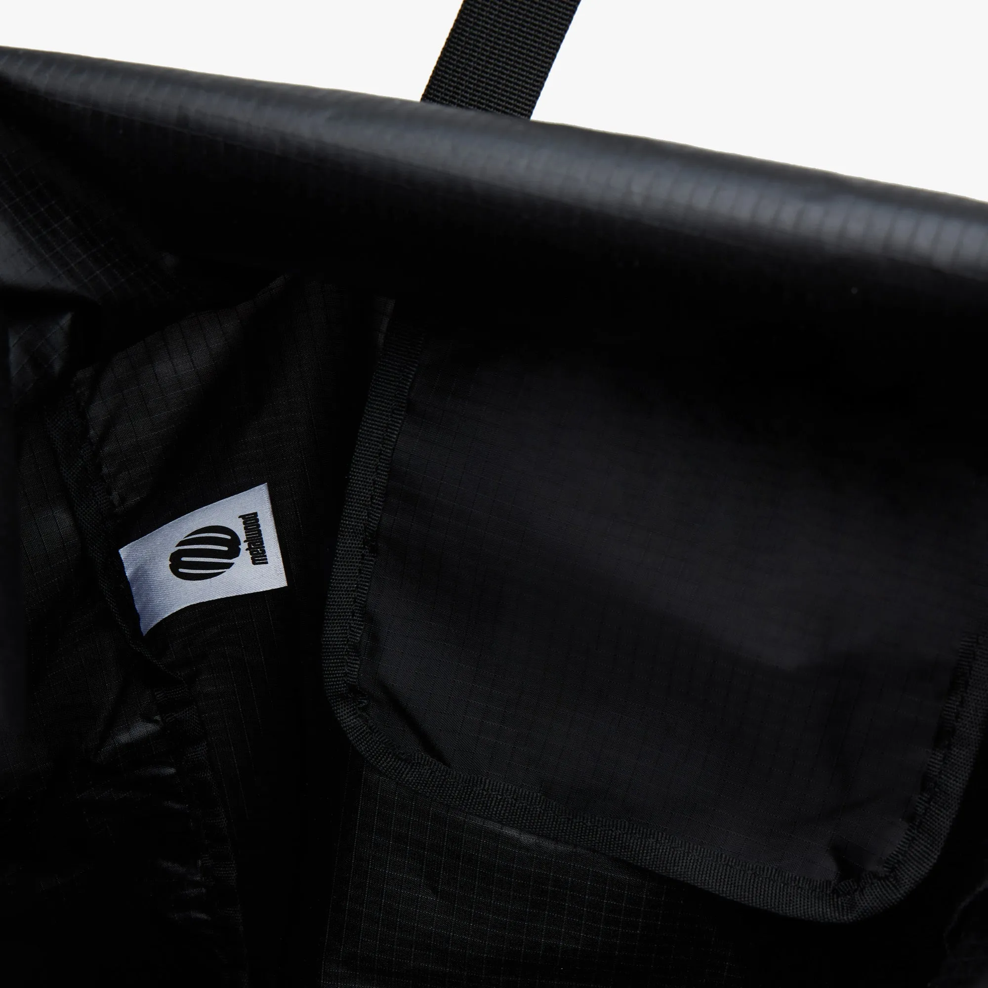 Metalwood Pocketable Tote / Black sold by Livestock product image thumbnail 4