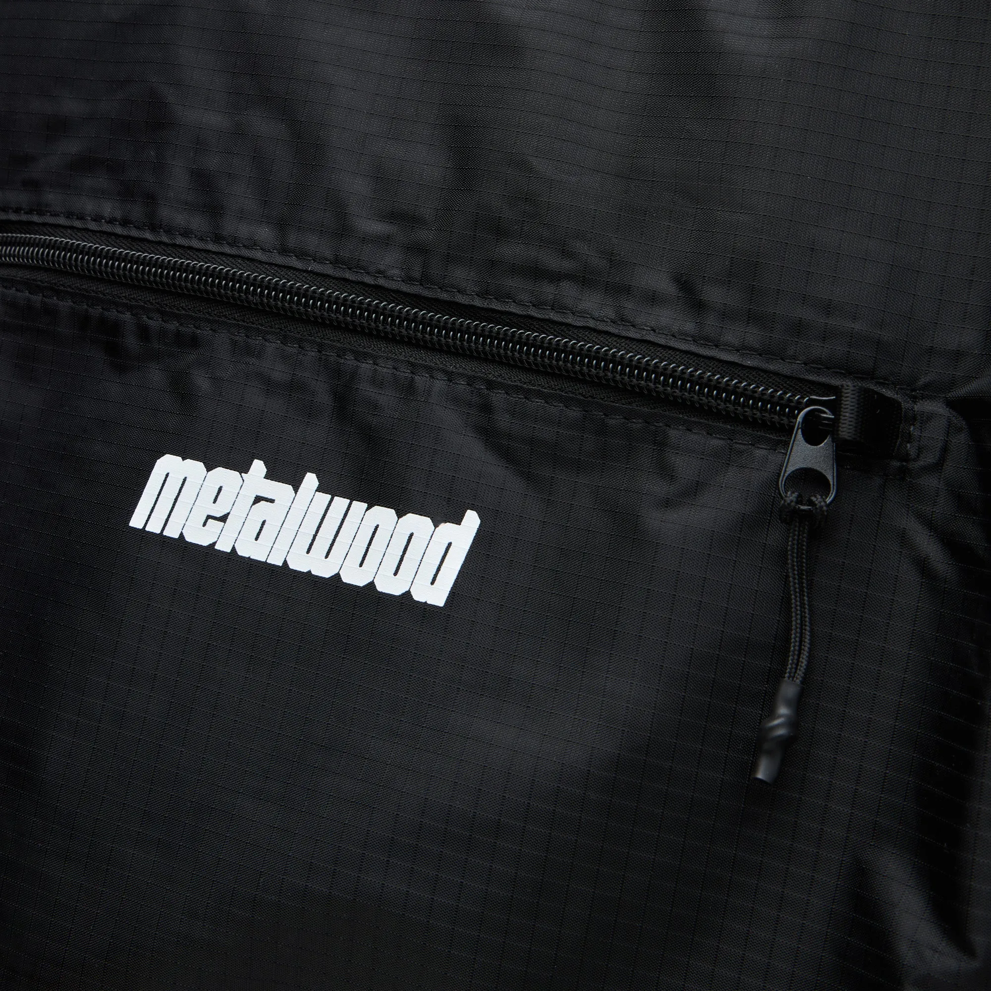 Metalwood Pocketable Tote / Black sold by Livestock product image thumbnail 5