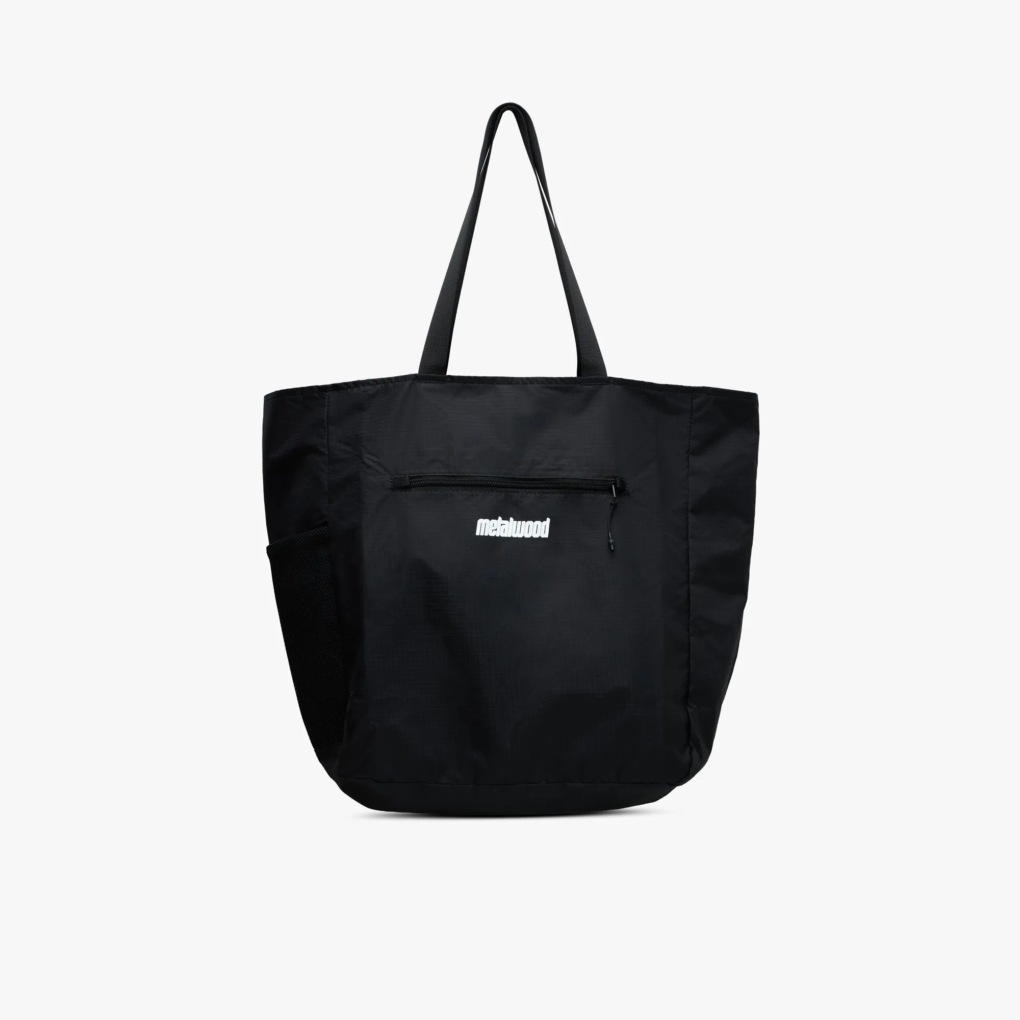Metalwood Pocketable Tote / Black sold by Livestock