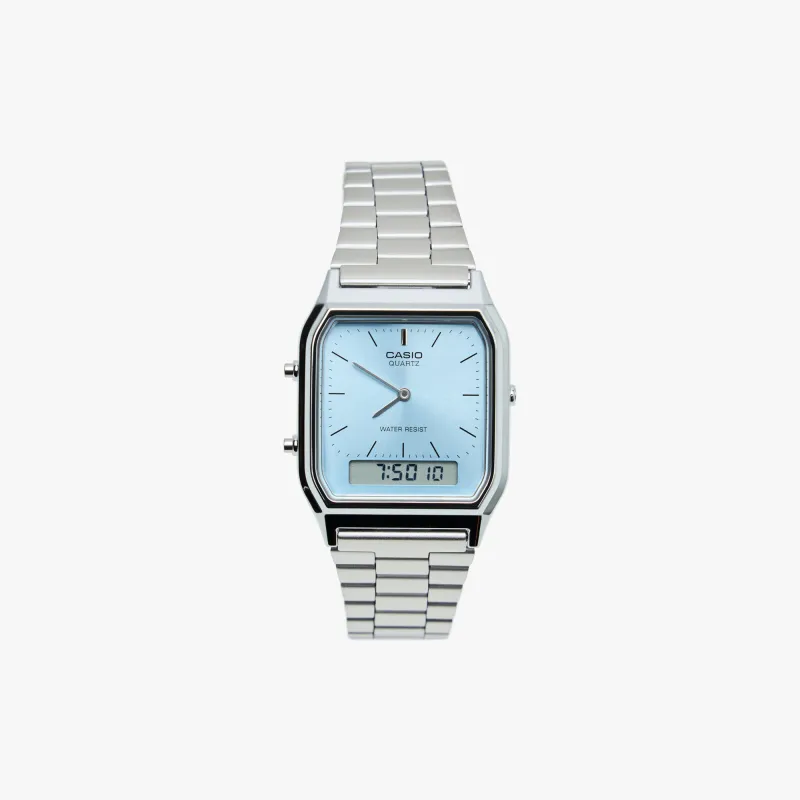 Casio AQ230A-2A1M / Vintage Silver made by Casio
