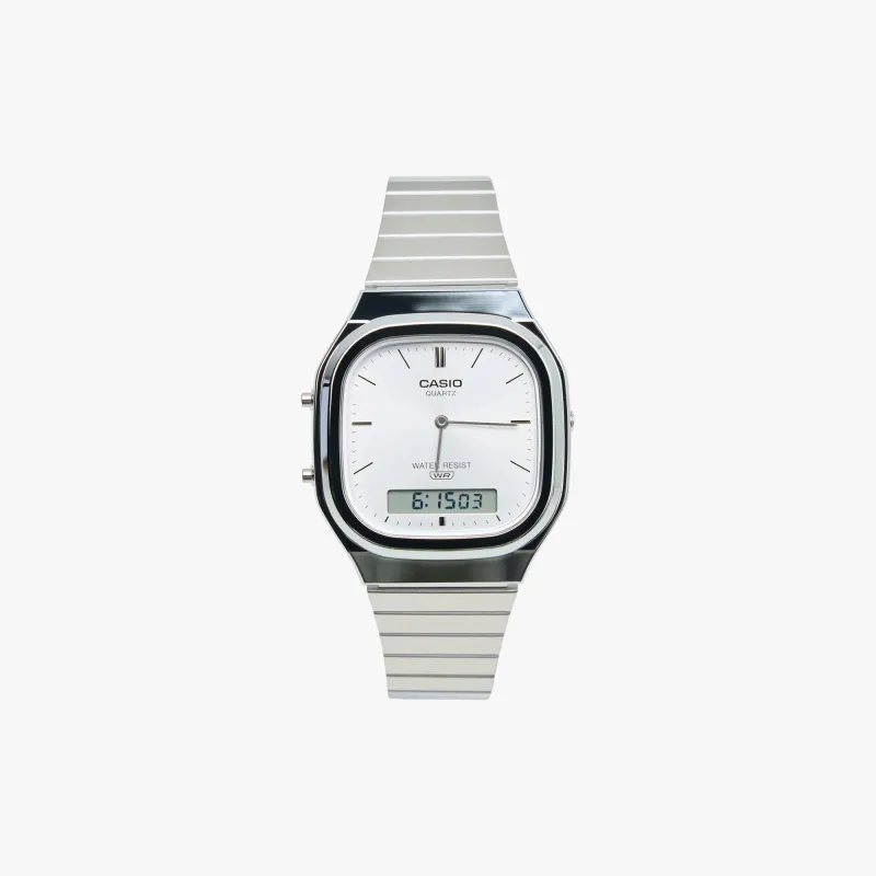 CASIO AQ-240E-7A / Vintage Silver made by Casio
