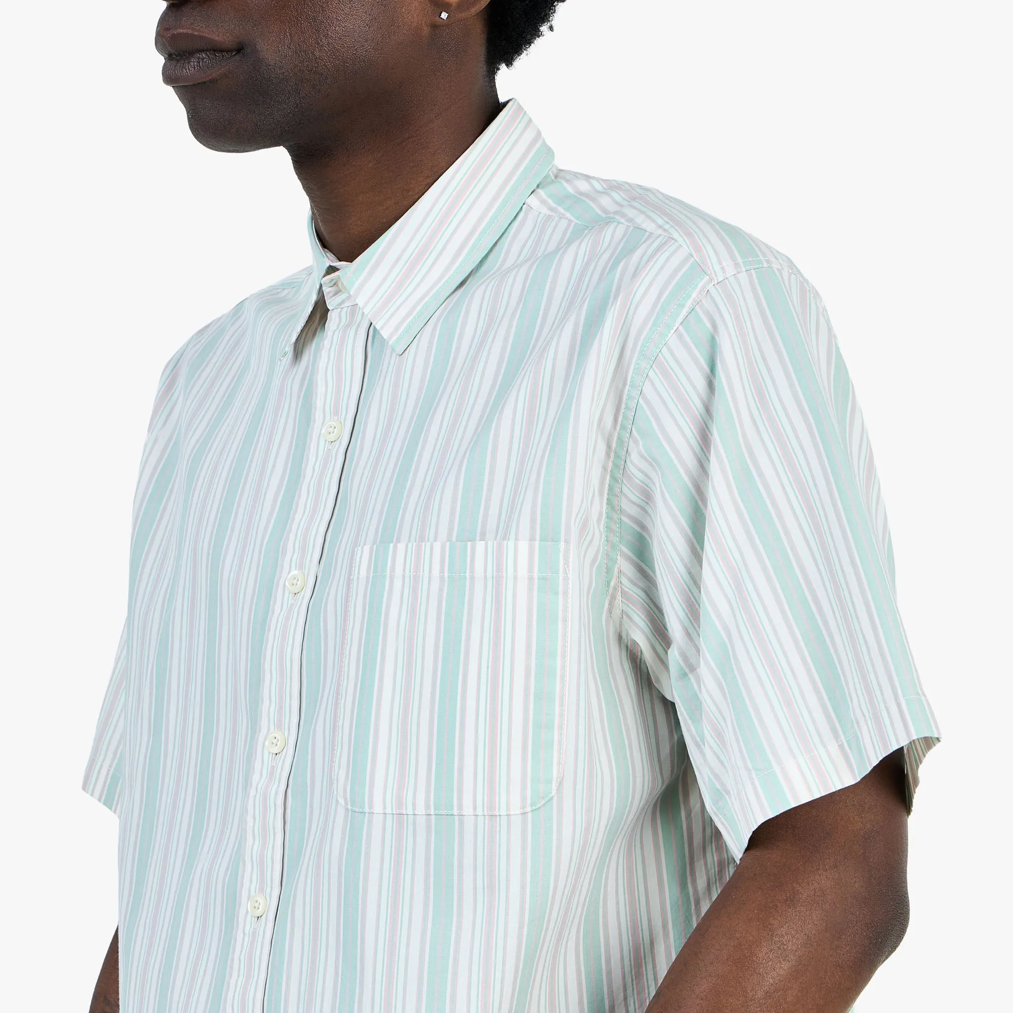 thisisneverthat Striped T-Shirt / Green sold by Livestock product image thumbnail 4