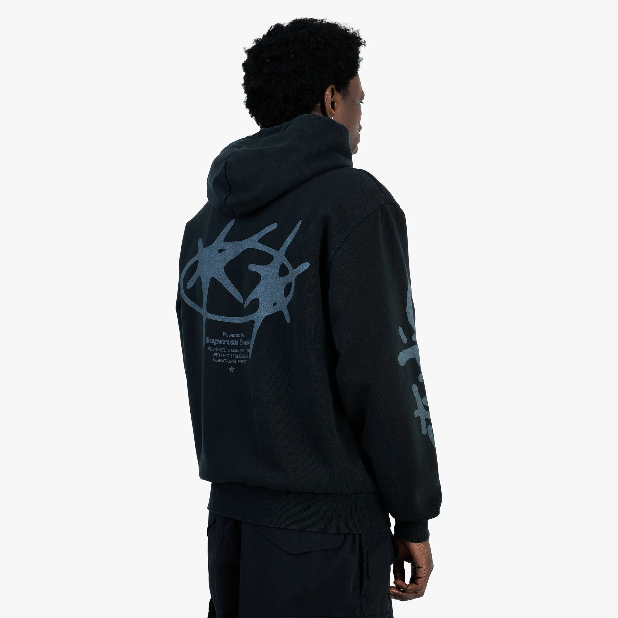 Supervsn Studio Star Hoodie / Vintage Black sold by Livestock product image thumbnail 3