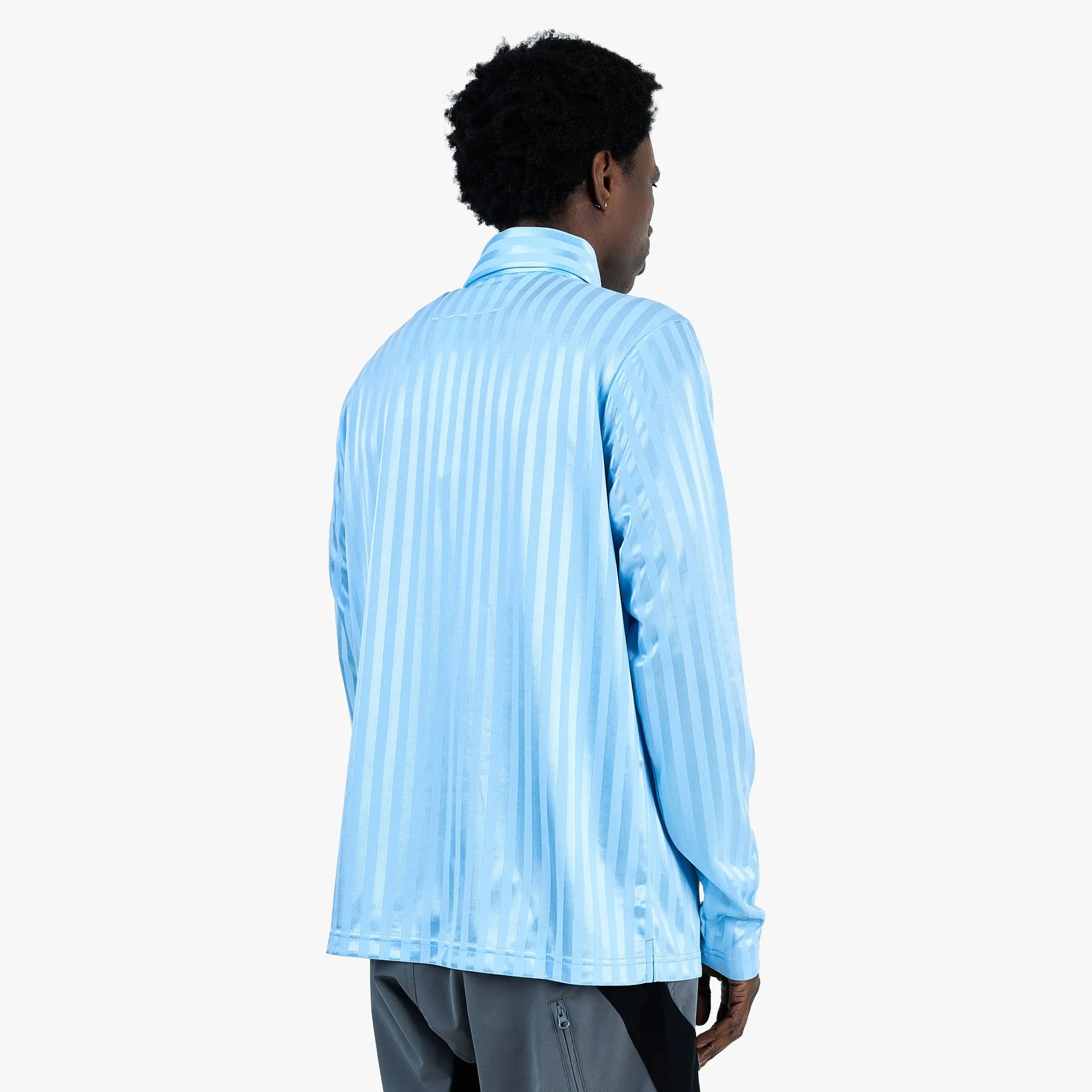 Metalwood Longsleeve Player Polo / Sky Blue sold by Livestock product image thumbnail 3