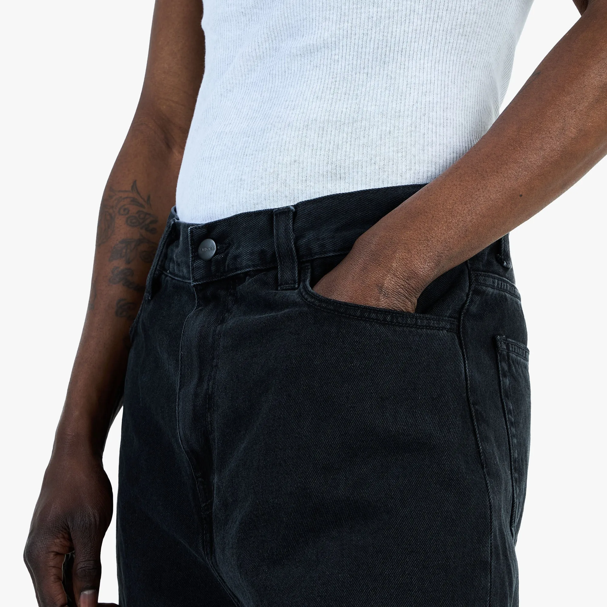 Carhartt WIP Landon Short Black/Stone Washed sold by Livestock product image thumbnail 4