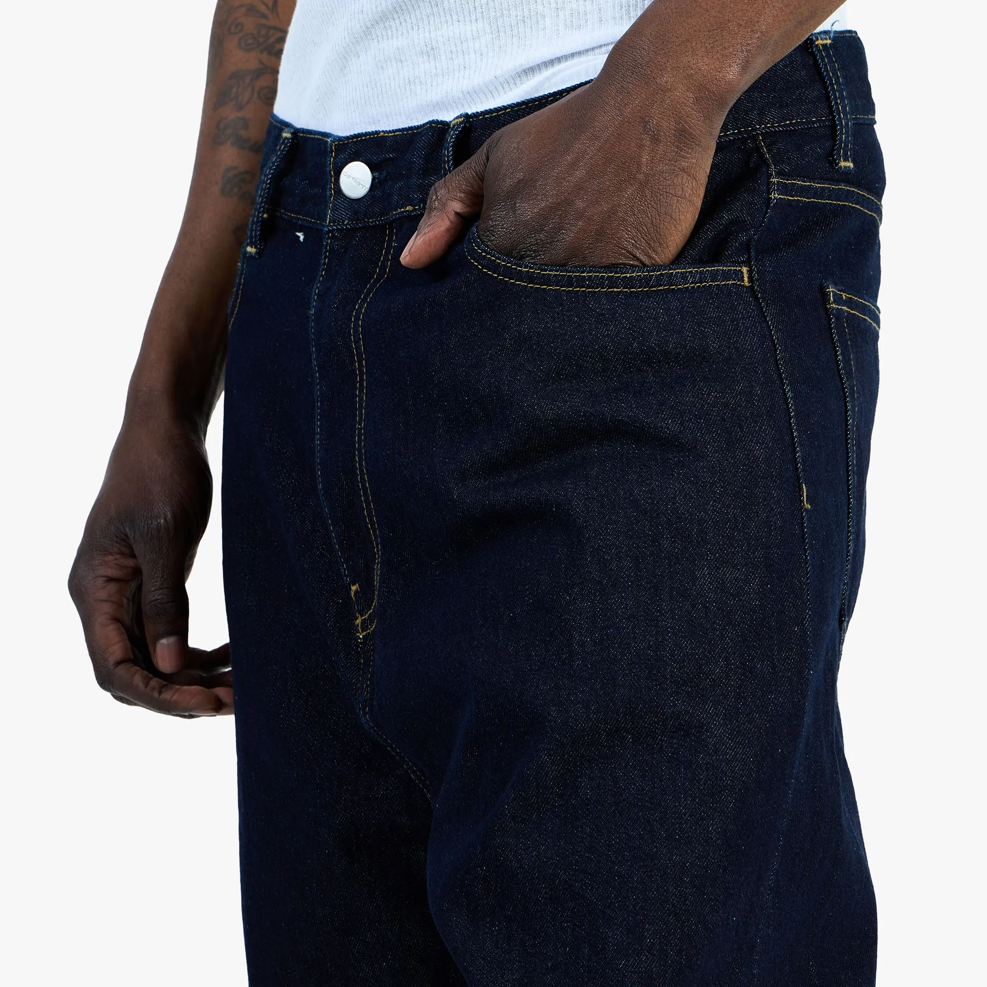 Carhartt WIP Landon Short Blue / Rinsed sold by Livestock product image thumbnail 4