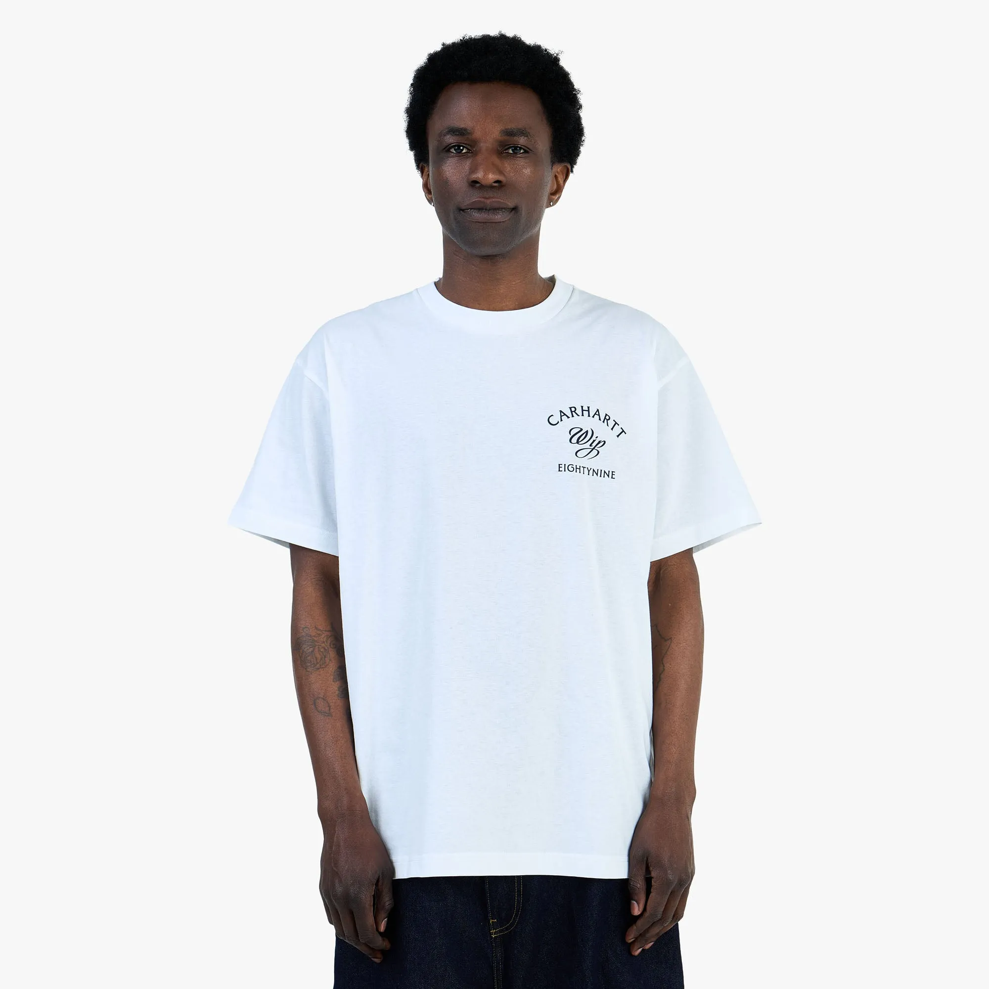 Carhartt WIP Eightynine T-Shirt / White sold by Livestock product image thumbnail 2