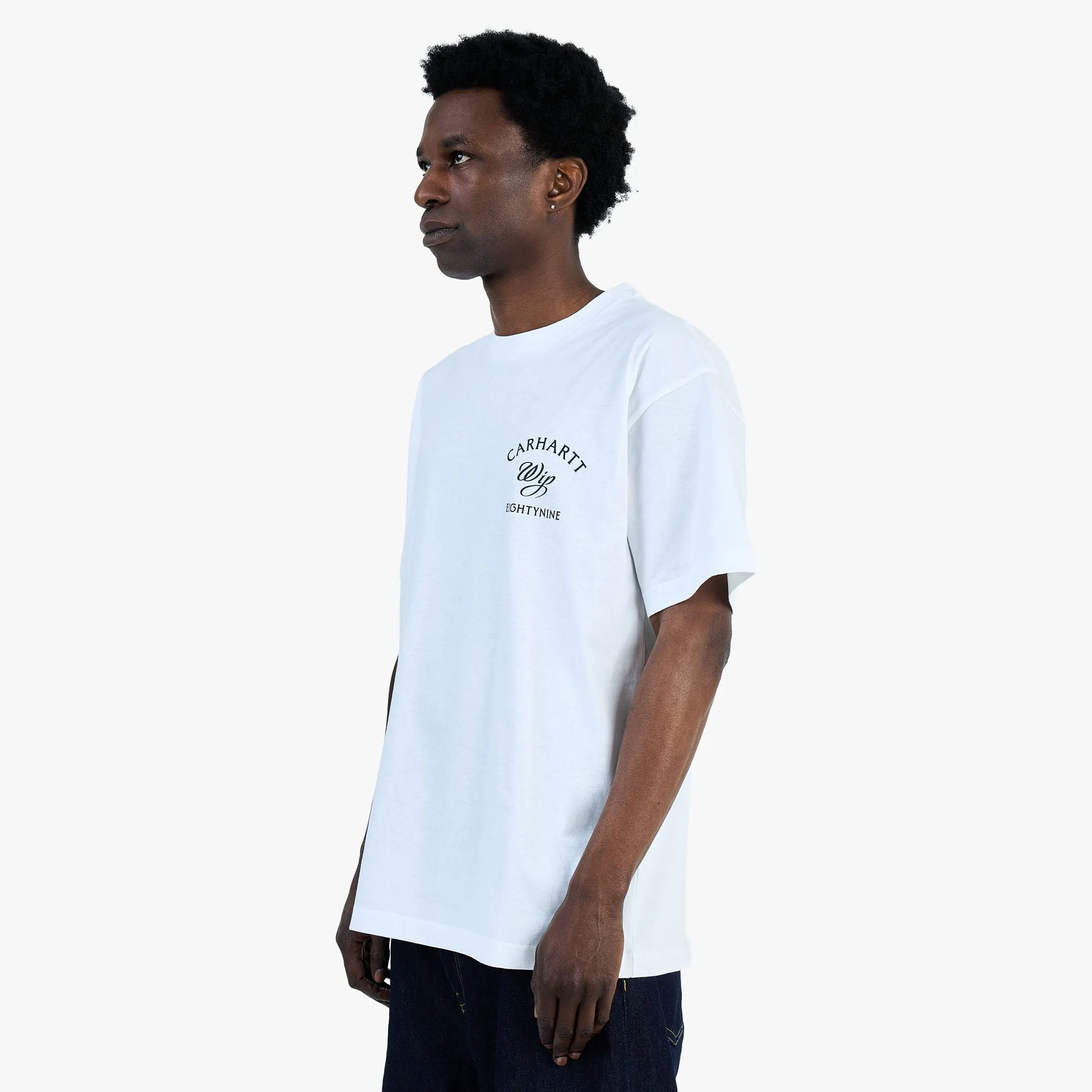 Carhartt WIP Eightynine T-Shirt / White sold by Livestock product image thumbnail 3