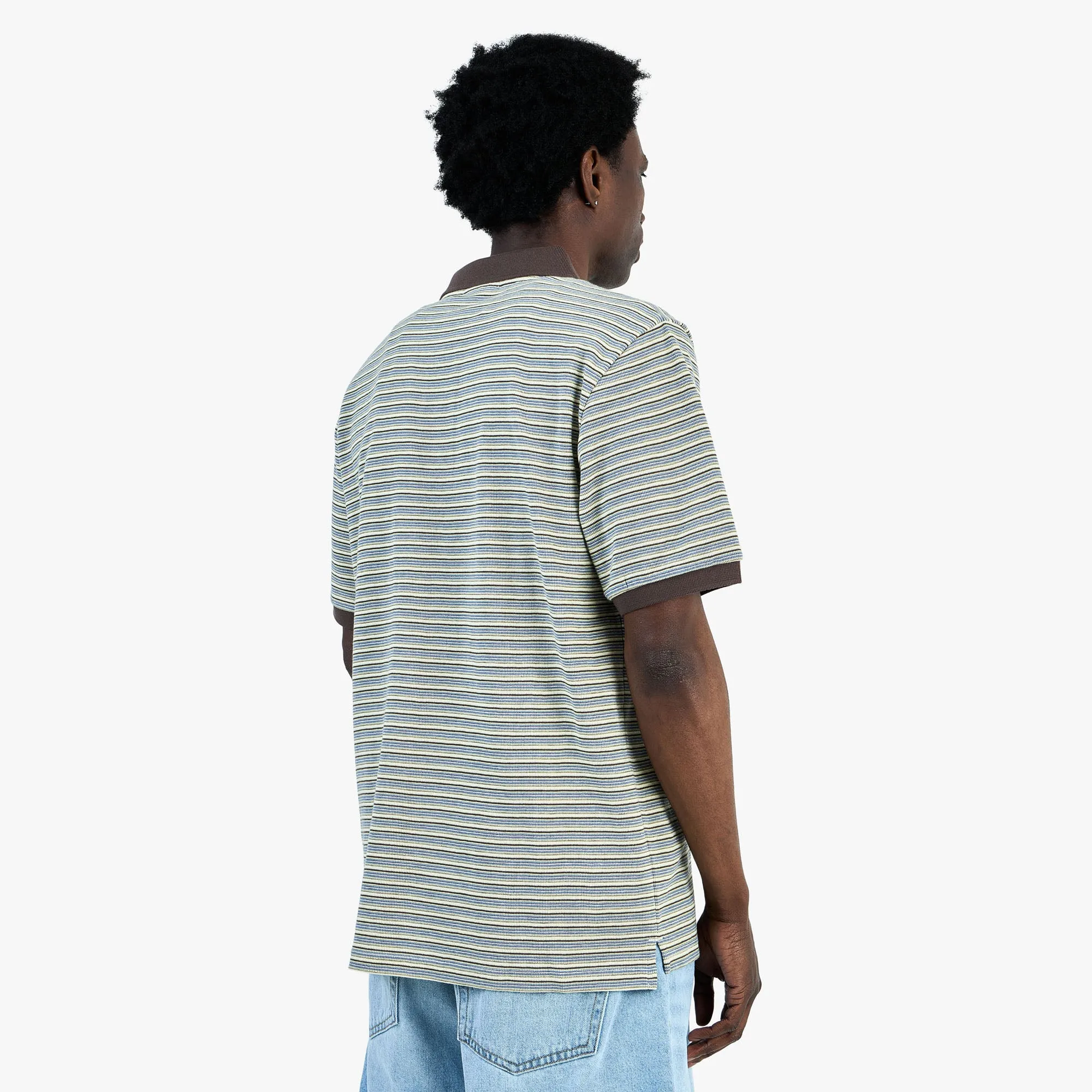Carhartt WIP Dion Polo Dion Stripe / Wax sold by Livestock product image thumbnail 3