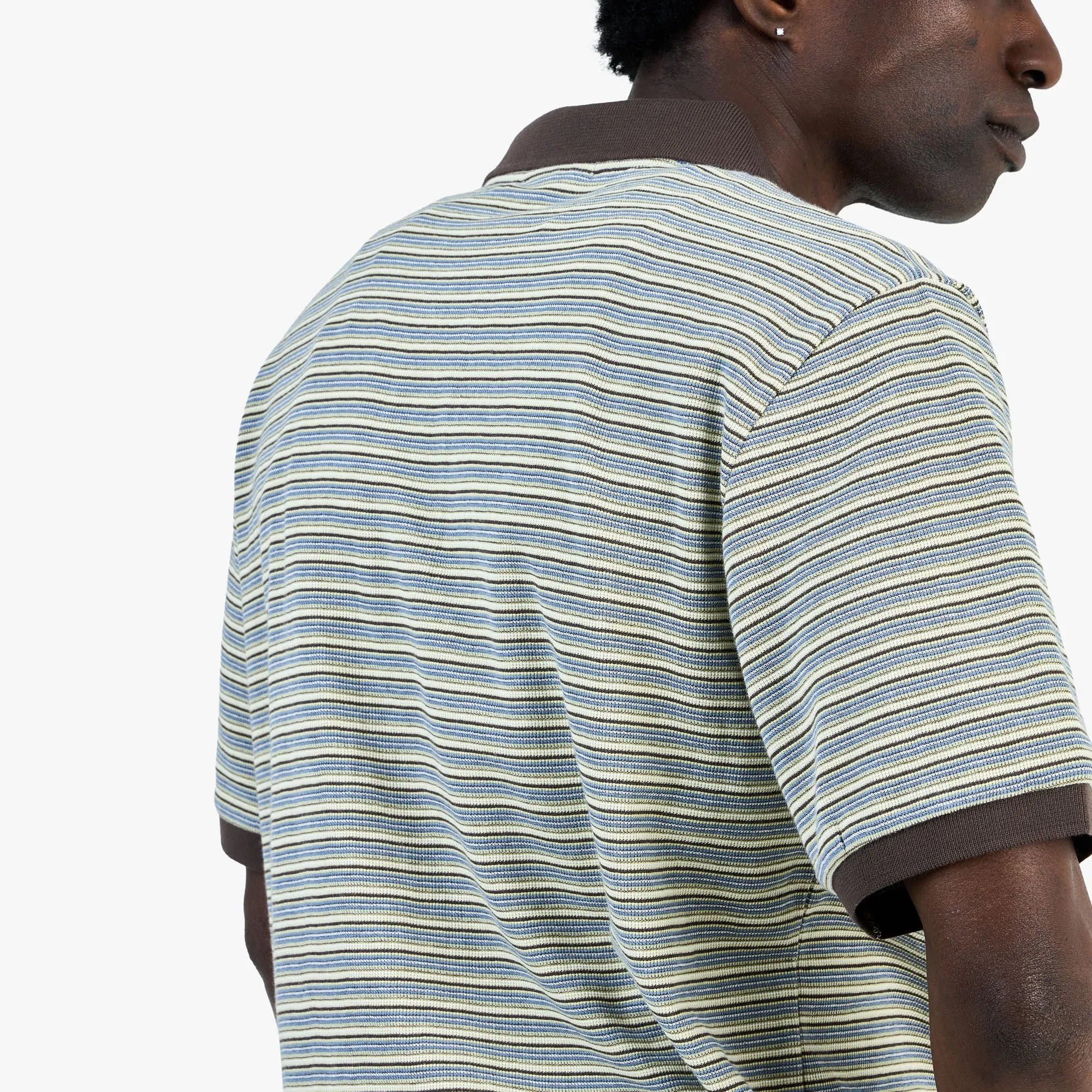 Carhartt WIP Dion Polo Dion Stripe / Wax sold by Livestock product image thumbnail 5