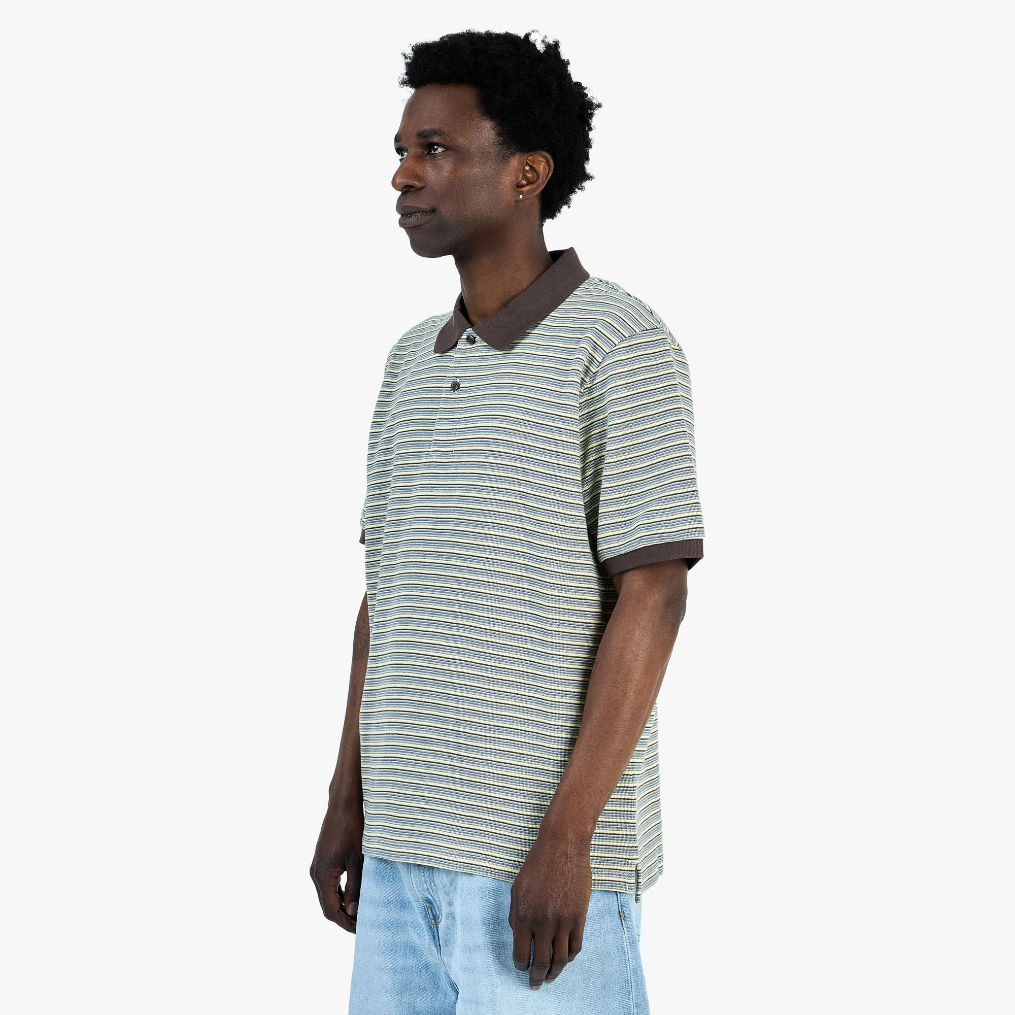 Carhartt WIP Dion Polo Dion Stripe / Wax sold by Livestock product image thumbnail 2