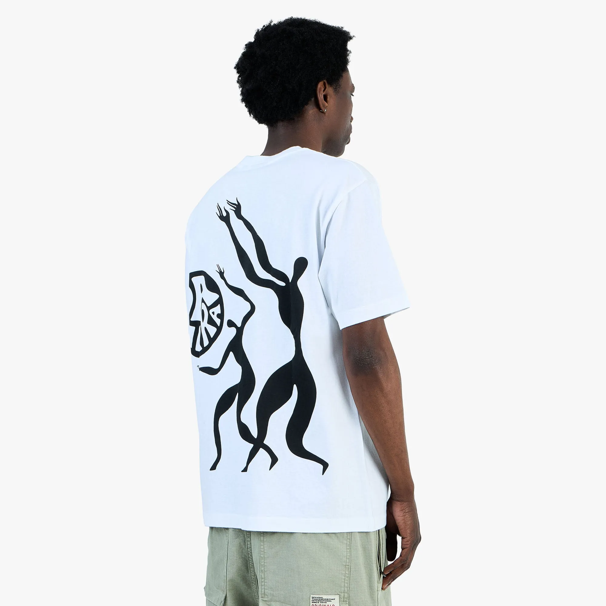 by Parra Play Ball T-Shirt / White sold by Livestock