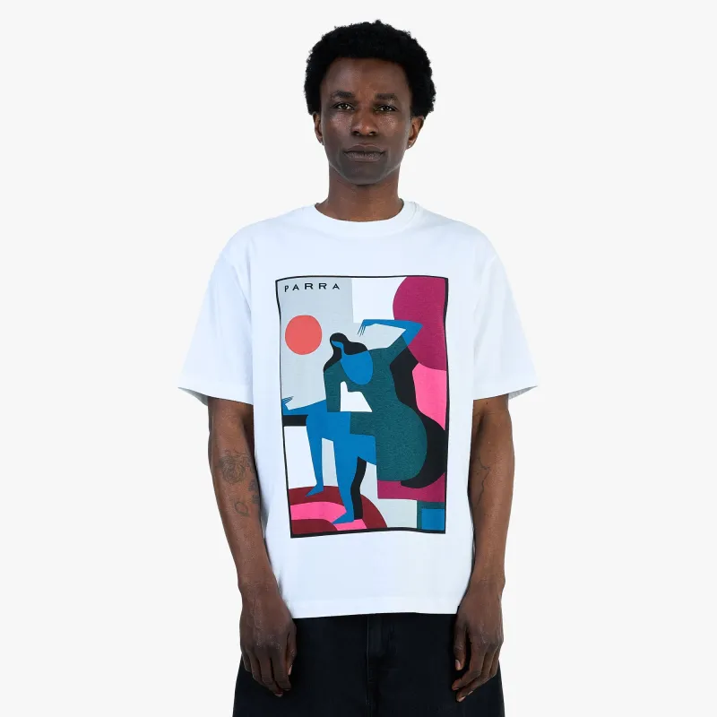 by Parra Ball To The Face T-Shirt / White made by by Parra