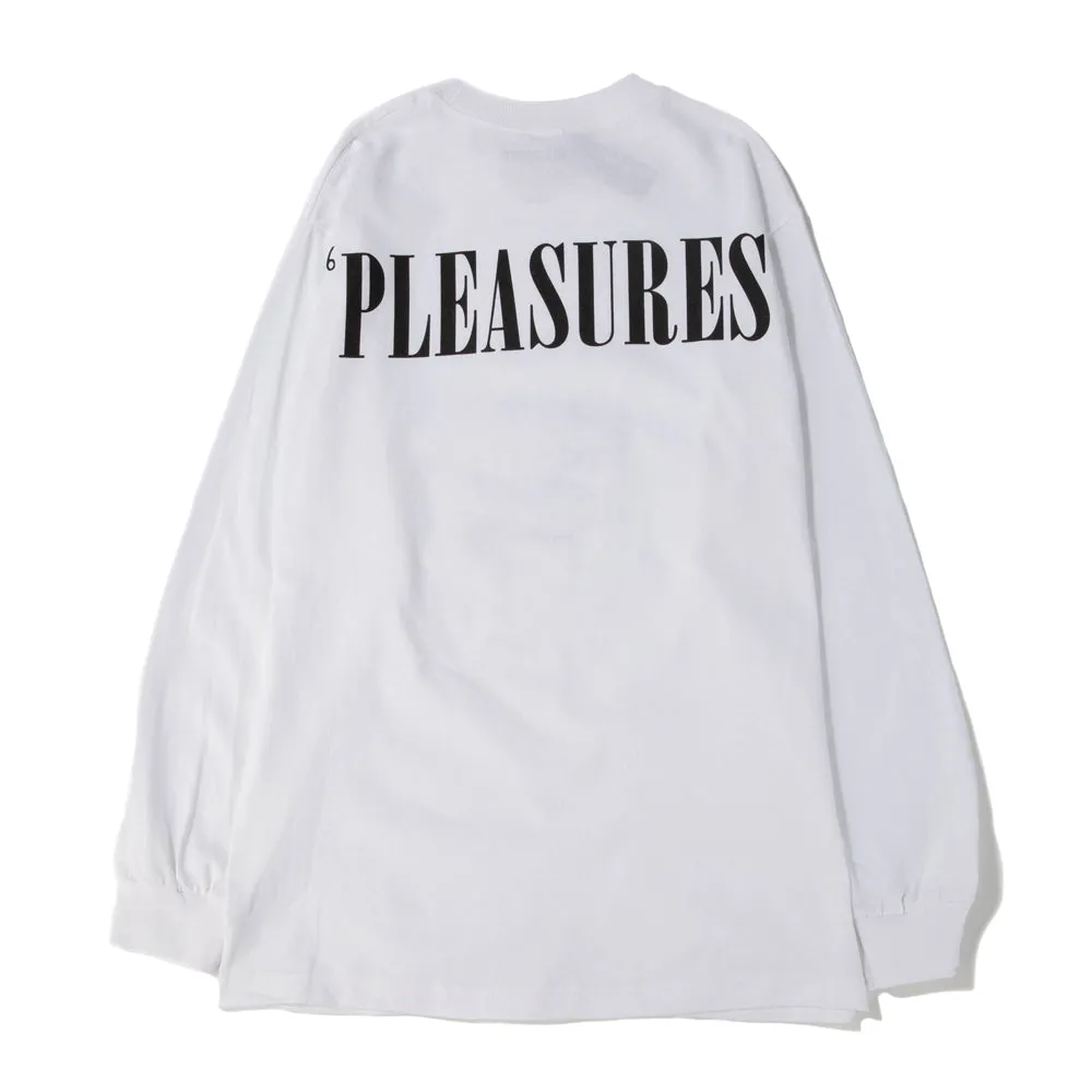 Pleasures x True Romance Alabama Long Sleeve T-shirt / White sold by Livestock product image thumbnail 2