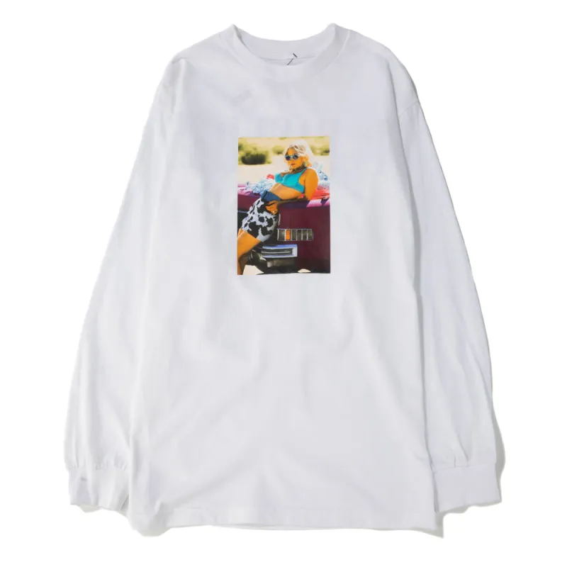 Pleasures x True Romance Alabama Long Sleeve T-shirt / White made by Pleasures