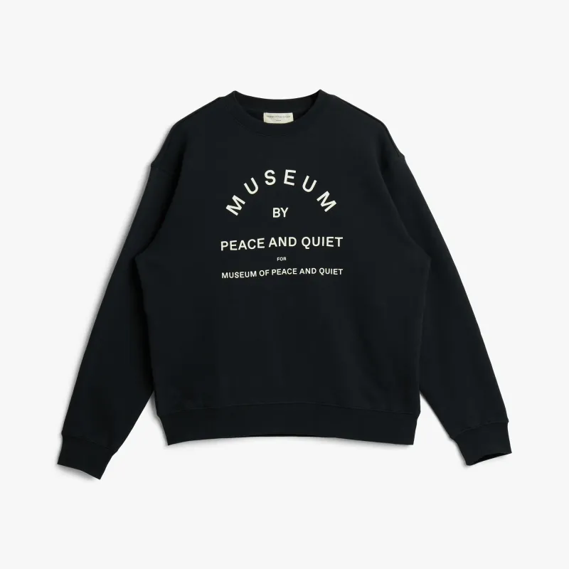 Museum of Peace and Quiet Museum By PQ Crewneck / Black made by Museum of Peace and Quiet