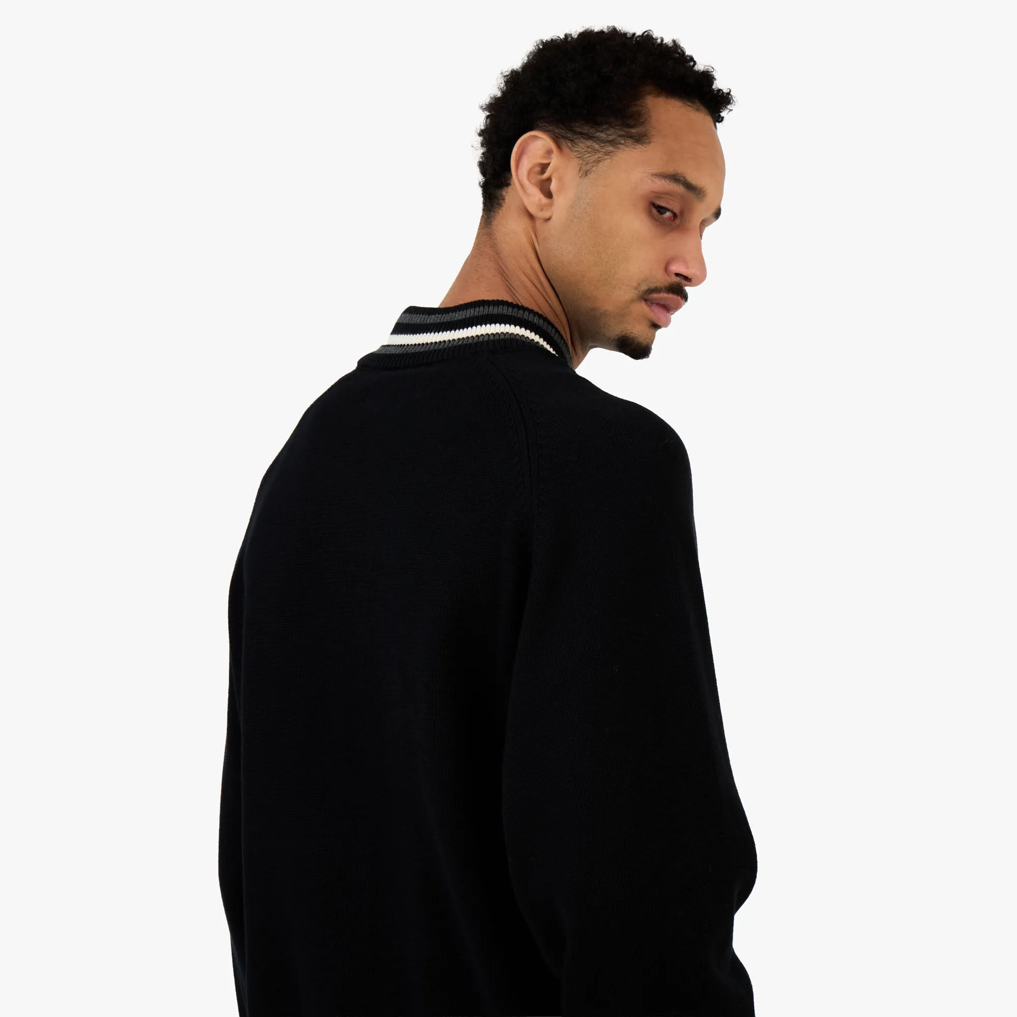 Adidem Astericks Knit Sport Sweater / Black sold by Livestock product image thumbnail 5