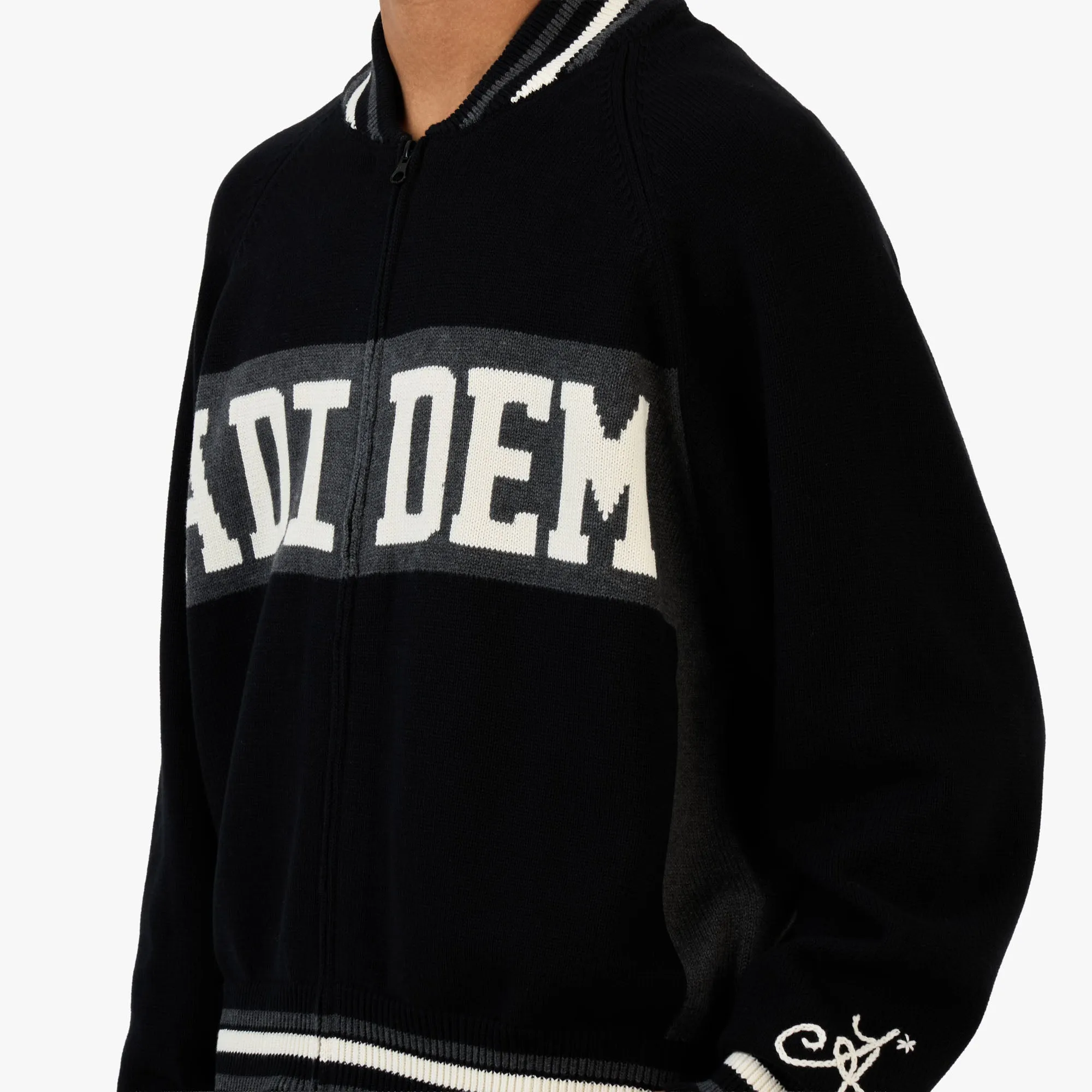 Adidem Astericks Knit Sport Sweater / Black sold by Livestock product image thumbnail 4