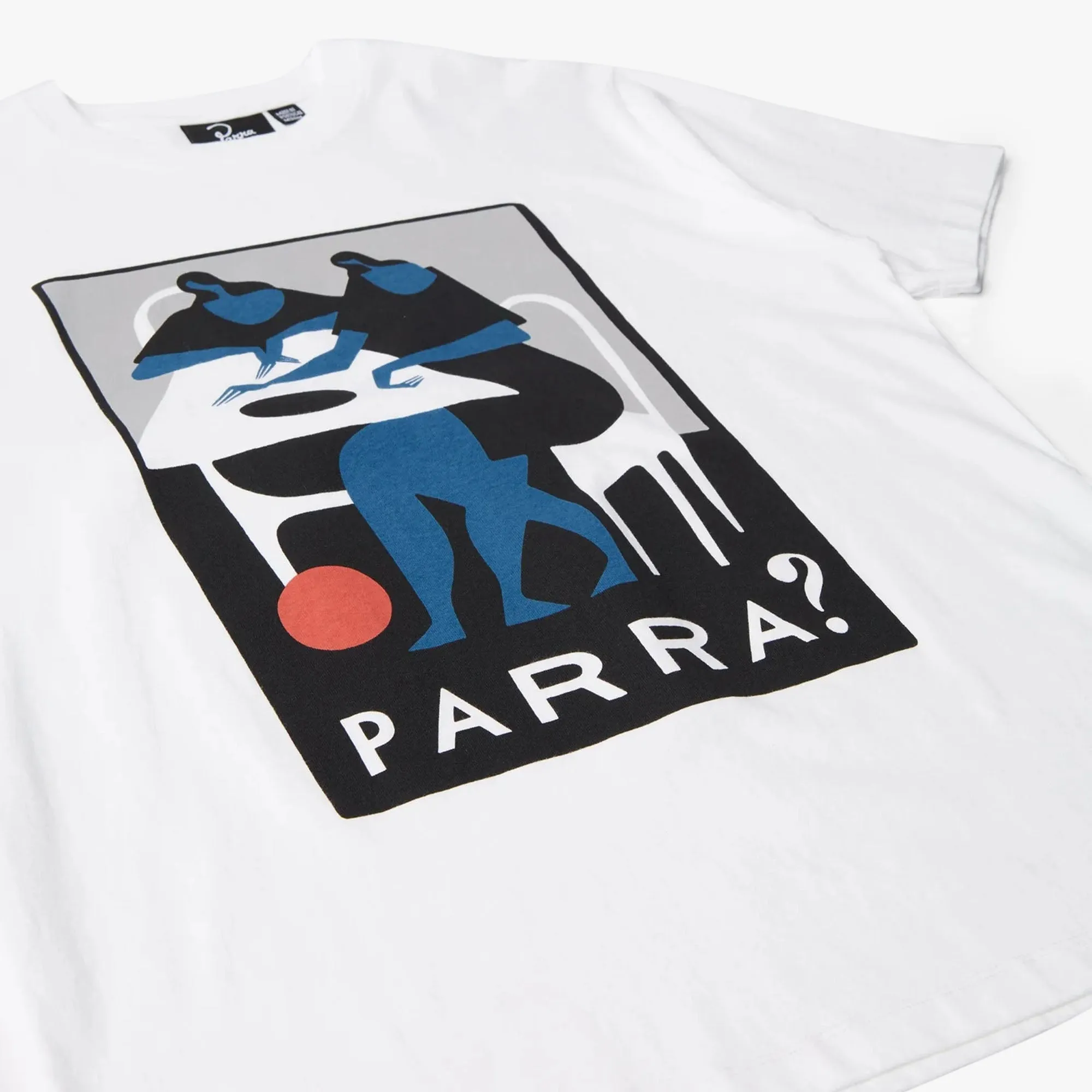 by Parra What Is This T-Shirt / White sold by Livestock product image thumbnail 2