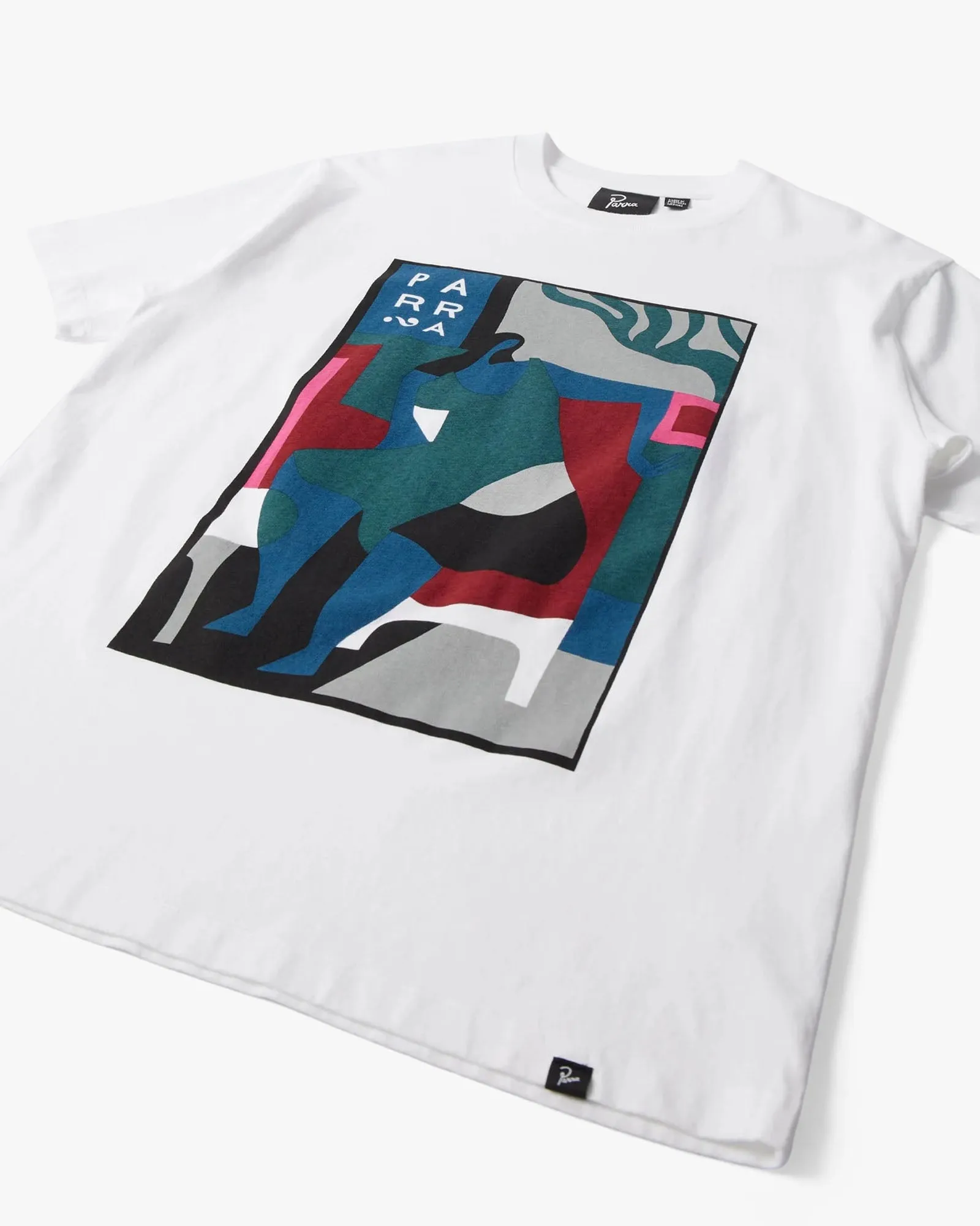 by Parra Leaving Now T-Shirt / White sold by Livestock product image thumbnail 2