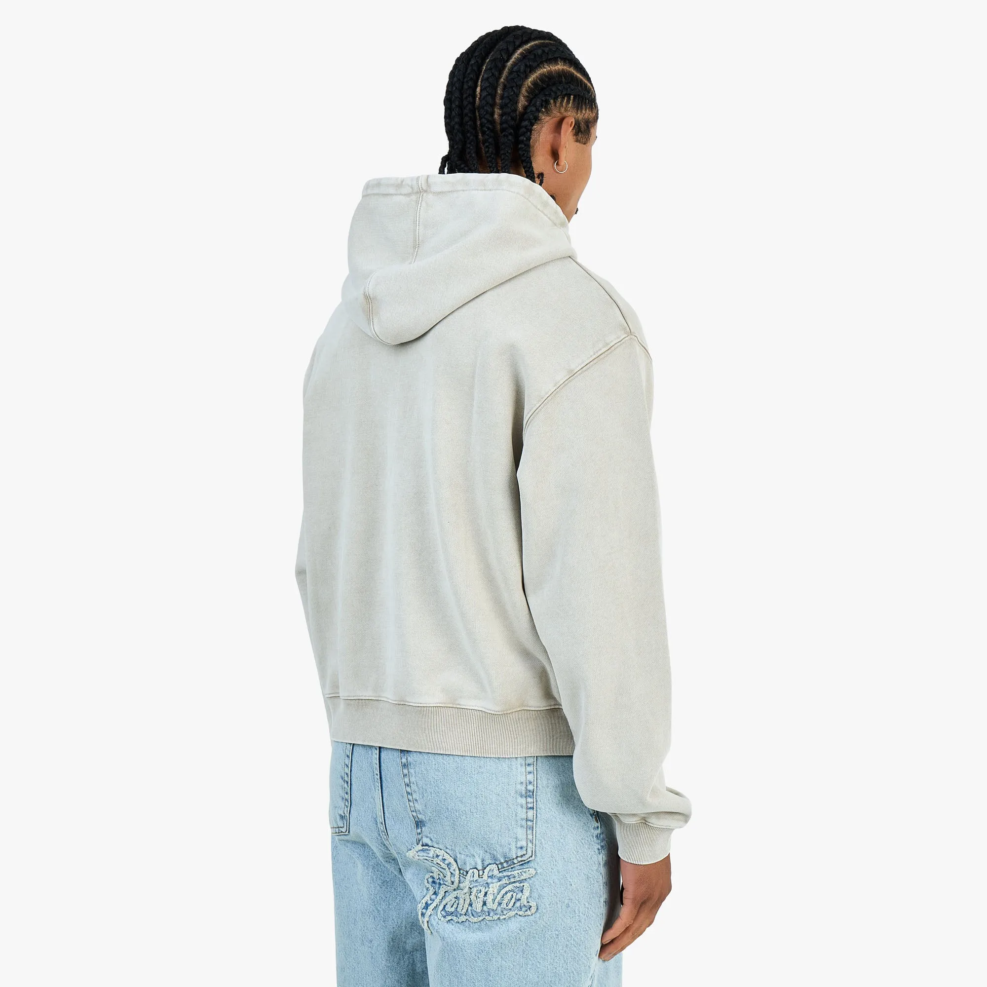 Patta Loopback Logo Zip Hoodie / Irish Cream sold by Livestock product image thumbnail 3