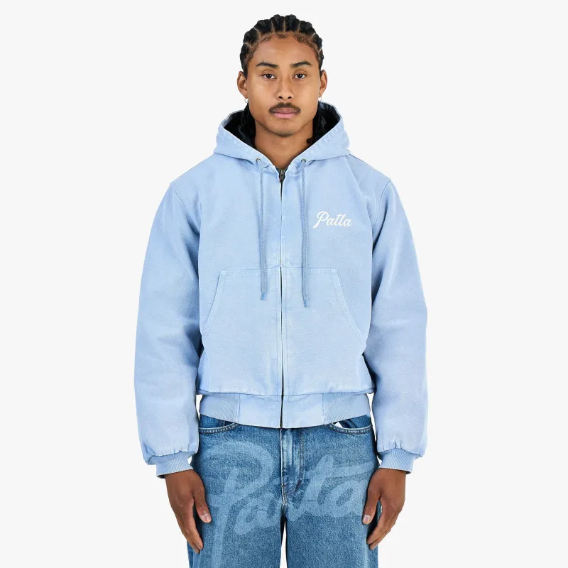 Patta Peace Canvas Hooded Jacket / Blue made by Patta
