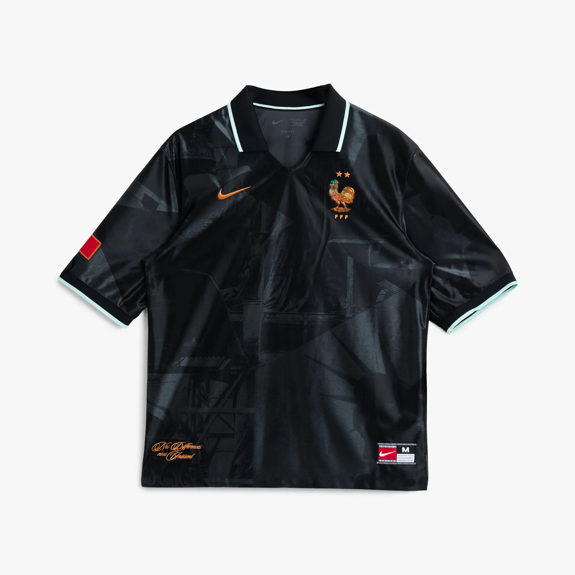Nike France Energy Jersey Anthracite / Igloo - Metallic Copper sold by Livestock