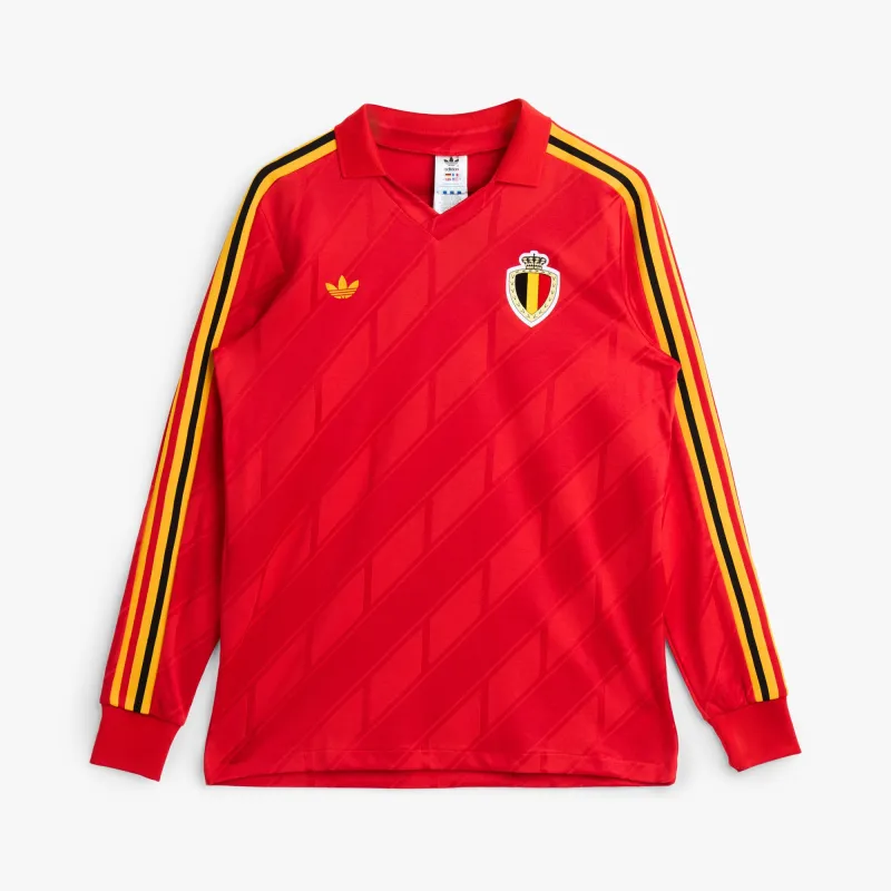 adidas Belgium Home Jersey 1986 / Red made by Adidas