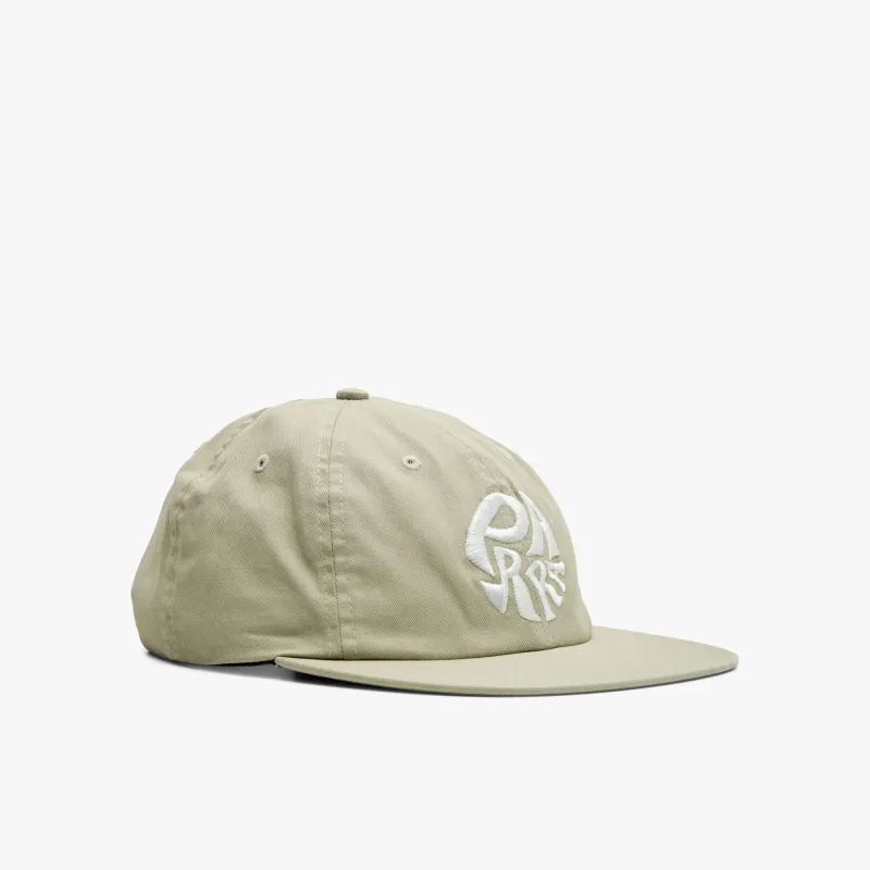 by Parra 1976 Logo 6 Panel Hat / Beige made by by Parra