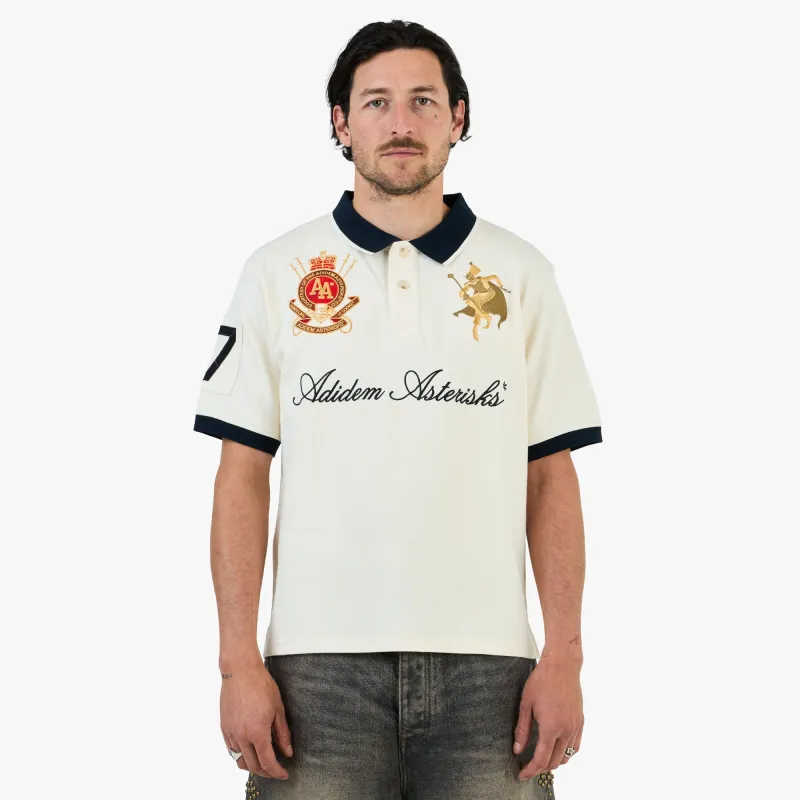 Adidem Asterisks Pique Polo / White made by Adidem Asterisks