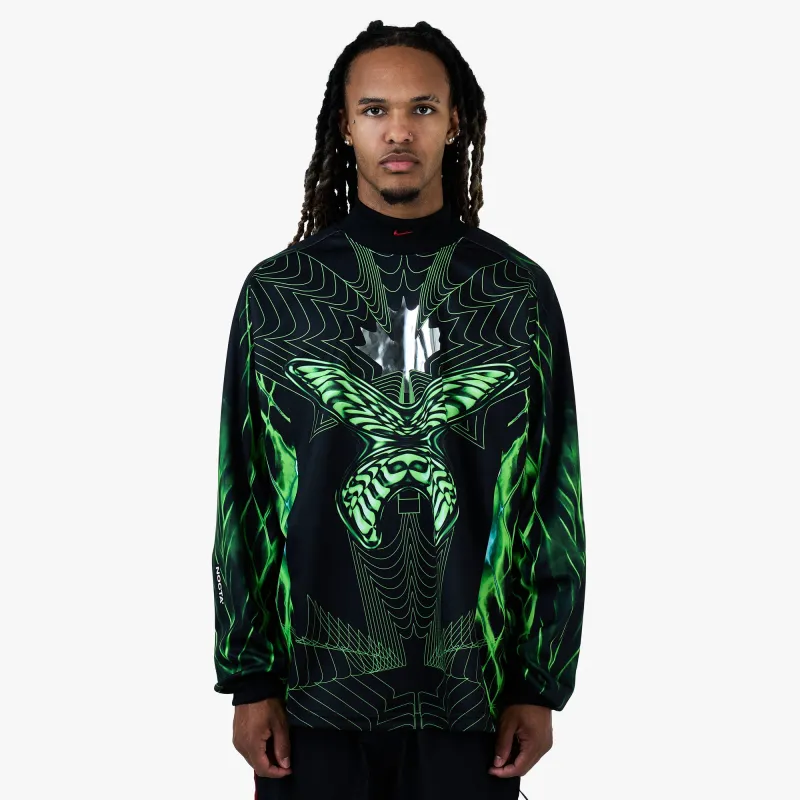 Nike x Canada x NOCTA Longsleeve Football Shirt Black / Sport Red made by Nike